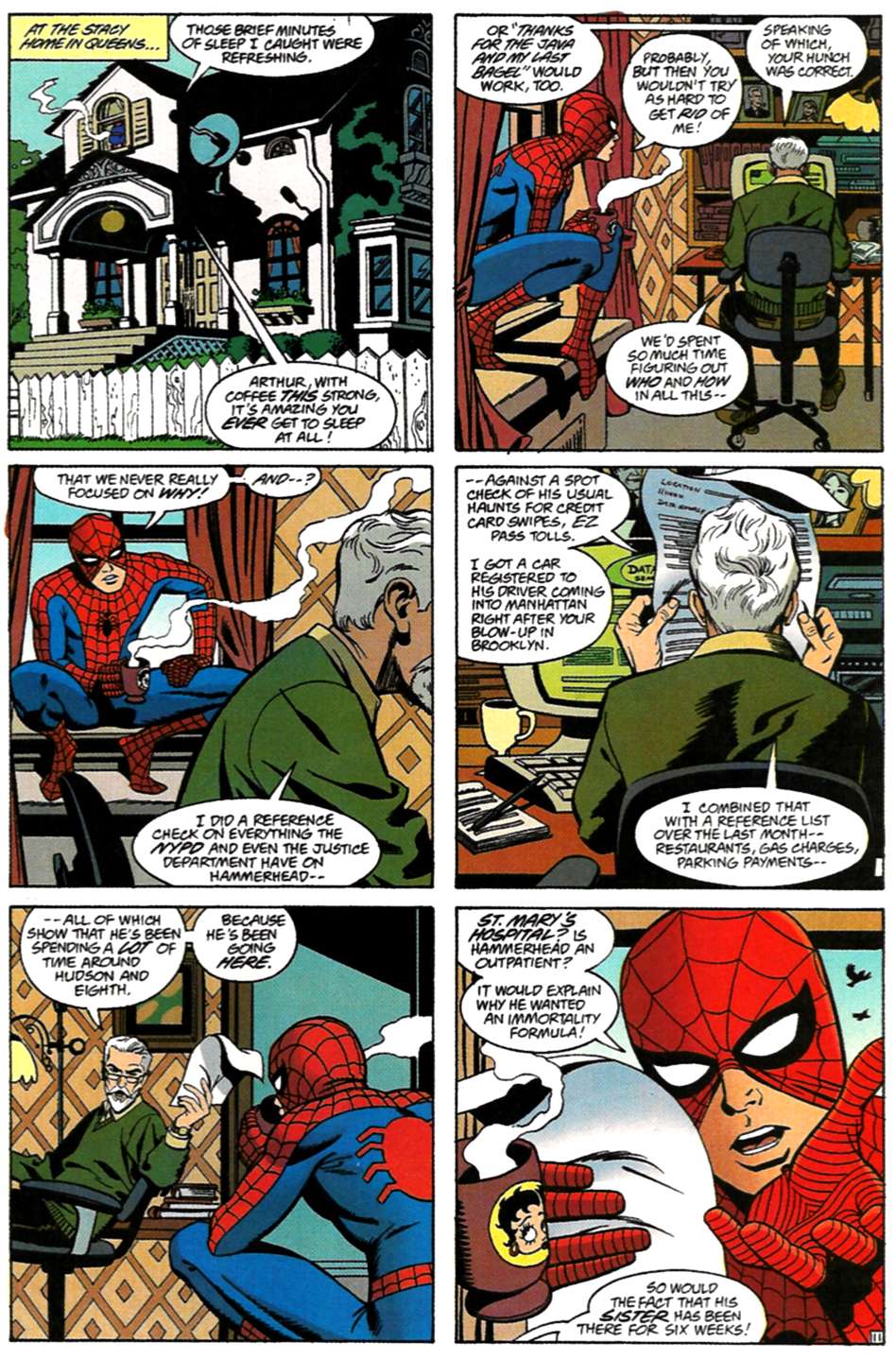 Read online Spider-Man: Lifeline comic -  Issue #3 - 12