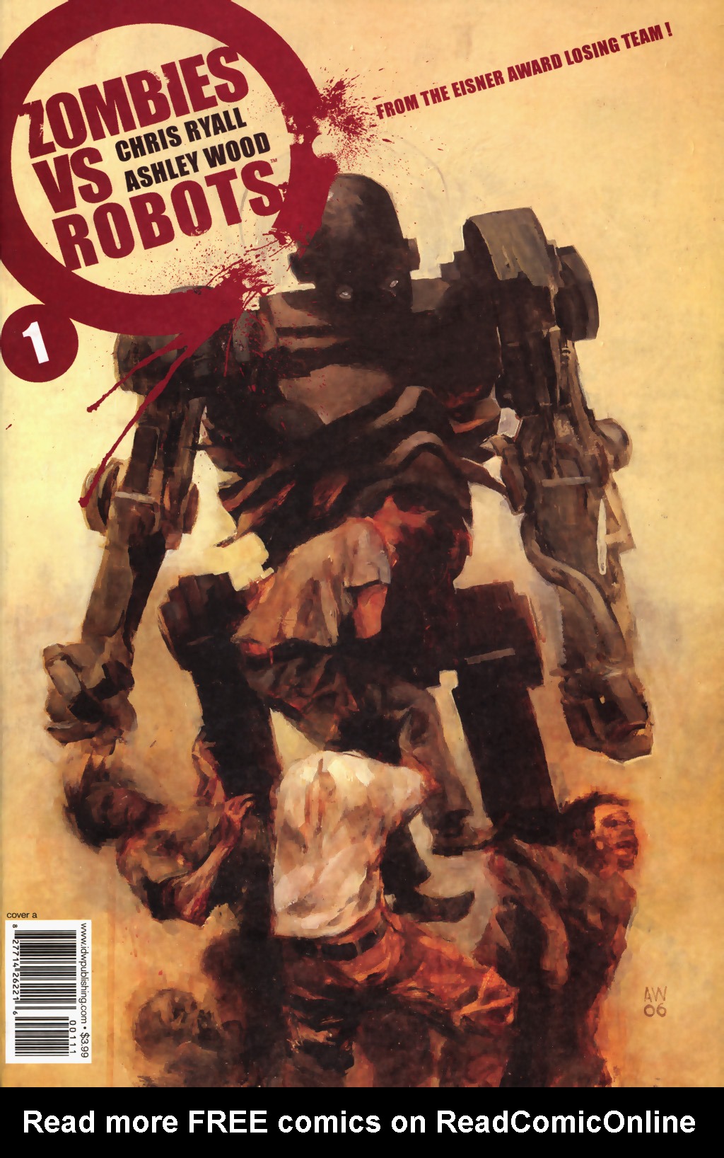 Read online Zombies vs. Robots (2006) comic -  Issue #1 - 1