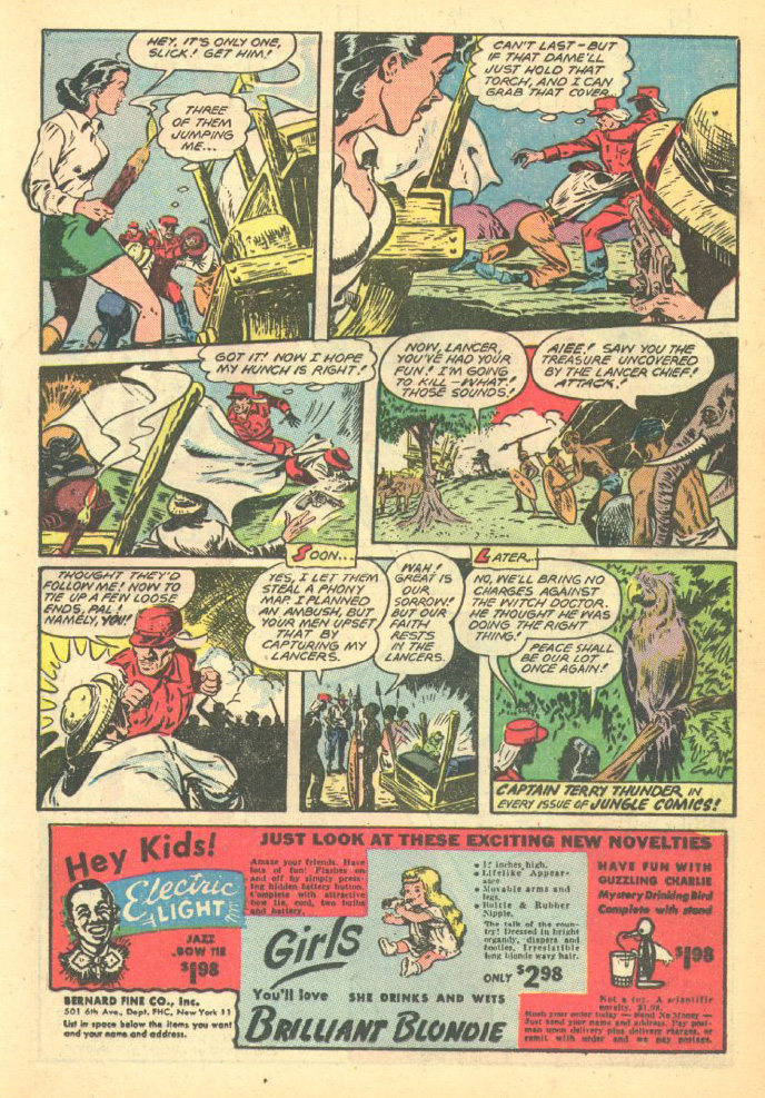 Read online Jungle Comics comic -  Issue #100 - 25
