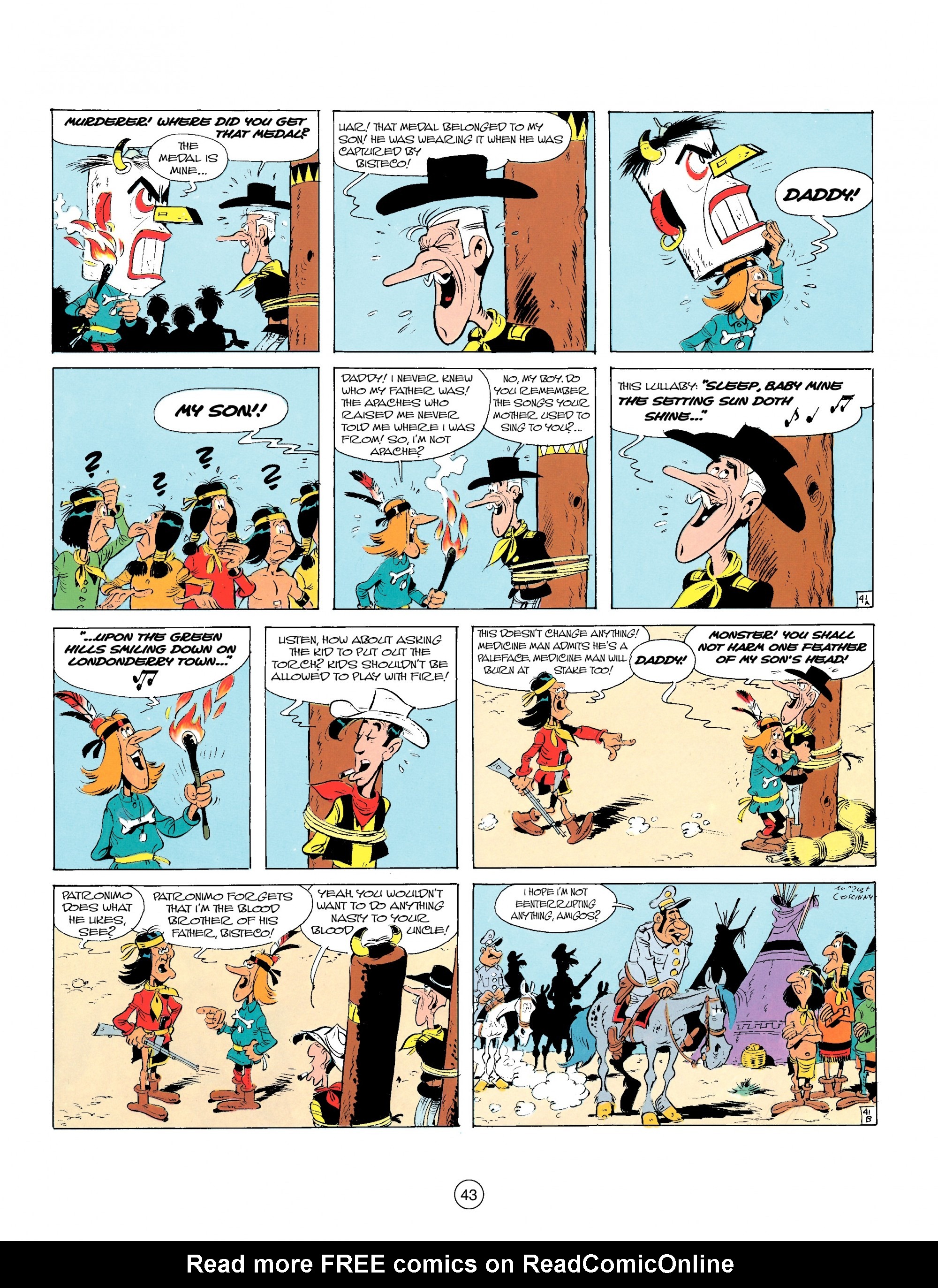 Read online A Lucky Luke Adventure comic -  Issue #17 - 43