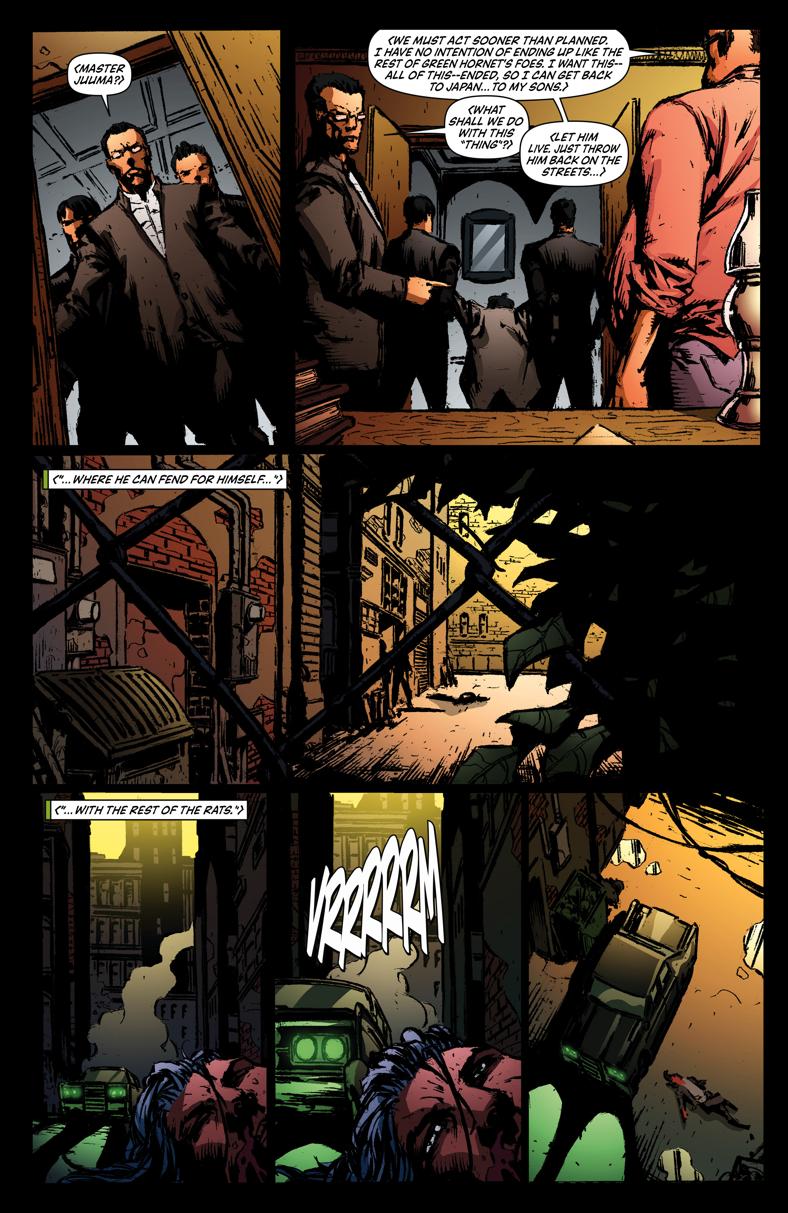 Read online Green Hornet: Blood Ties comic -  Issue #4 - 11
