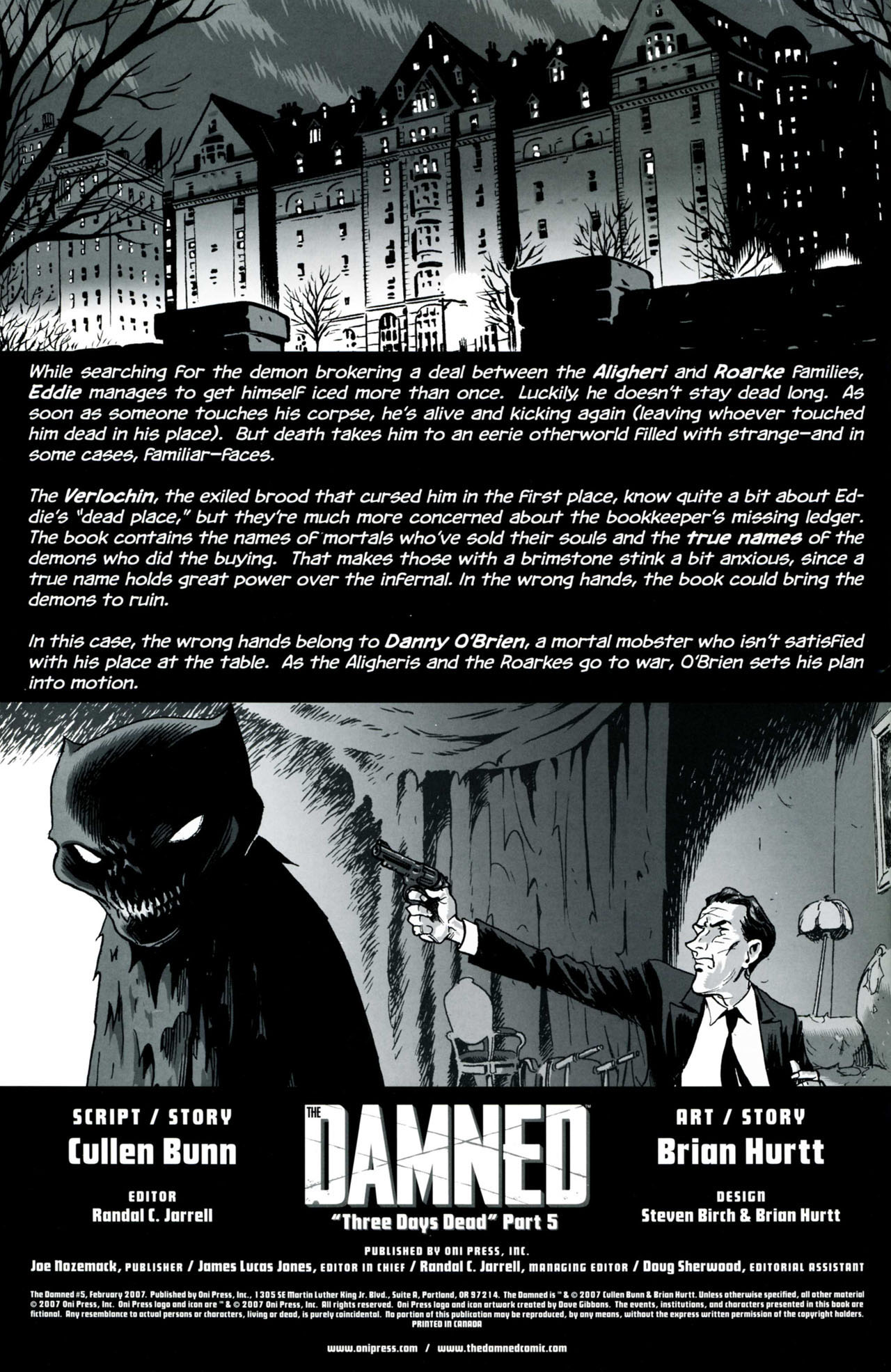 Read online The Damned (2006) comic -  Issue #5 - 2