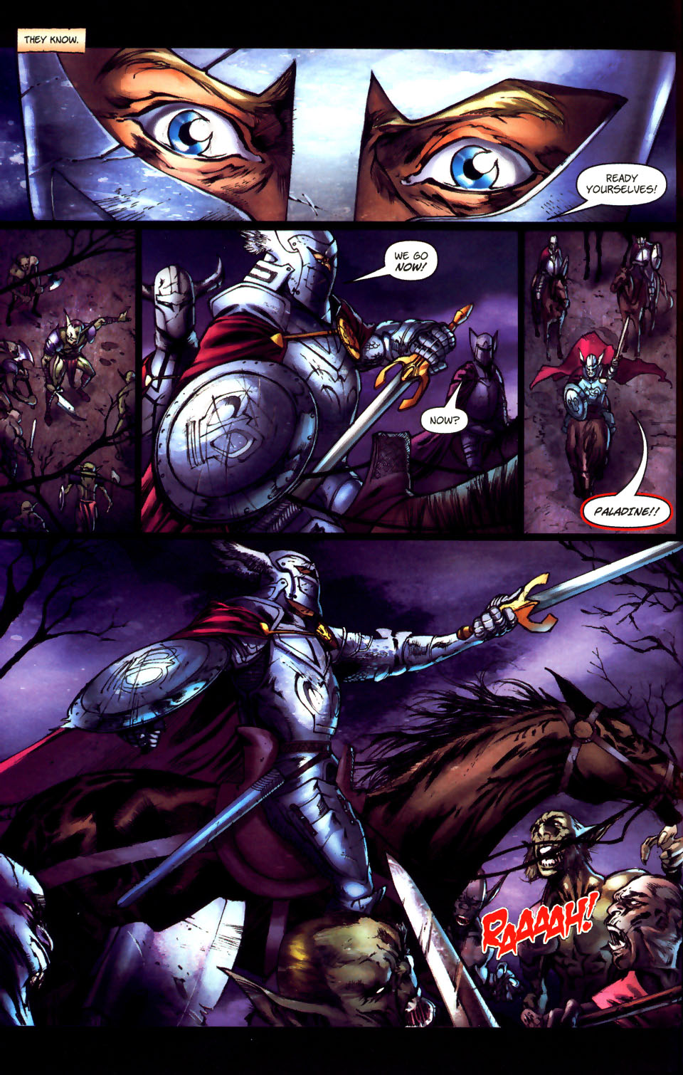 Read online Dragonlance: The Legend of Huma comic -  Issue #1 - 8
