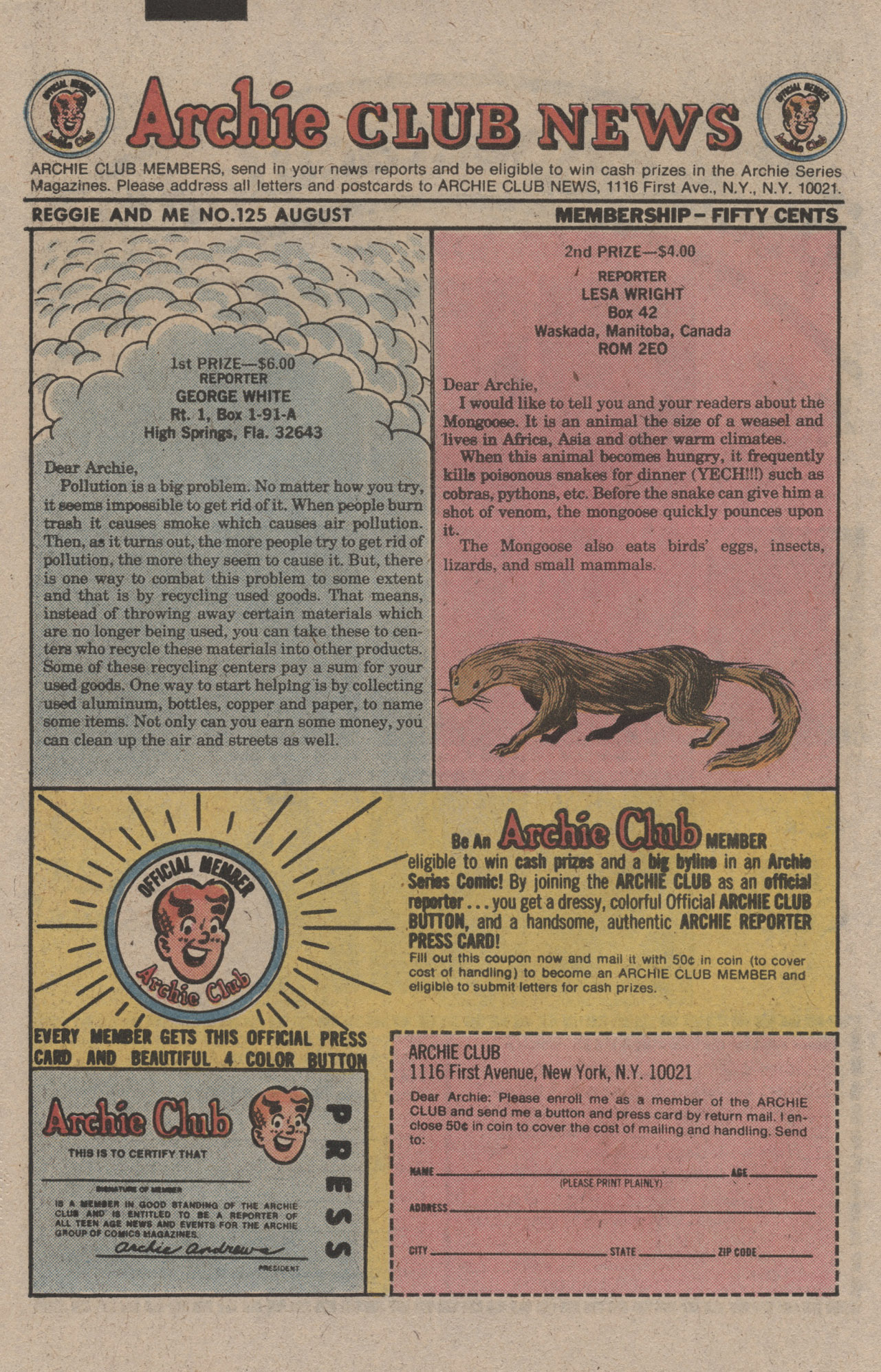 Read online Reggie and Me (1966) comic -  Issue #125 - 26