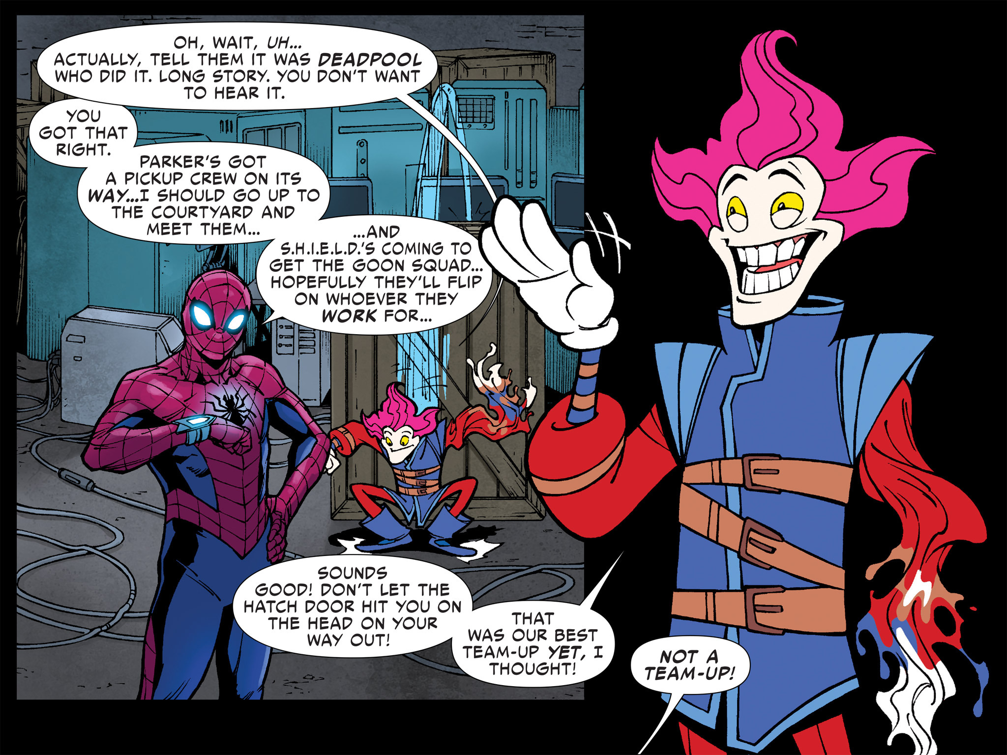 Read online Slapstick Infinite Comic comic -  Issue #1 - 73