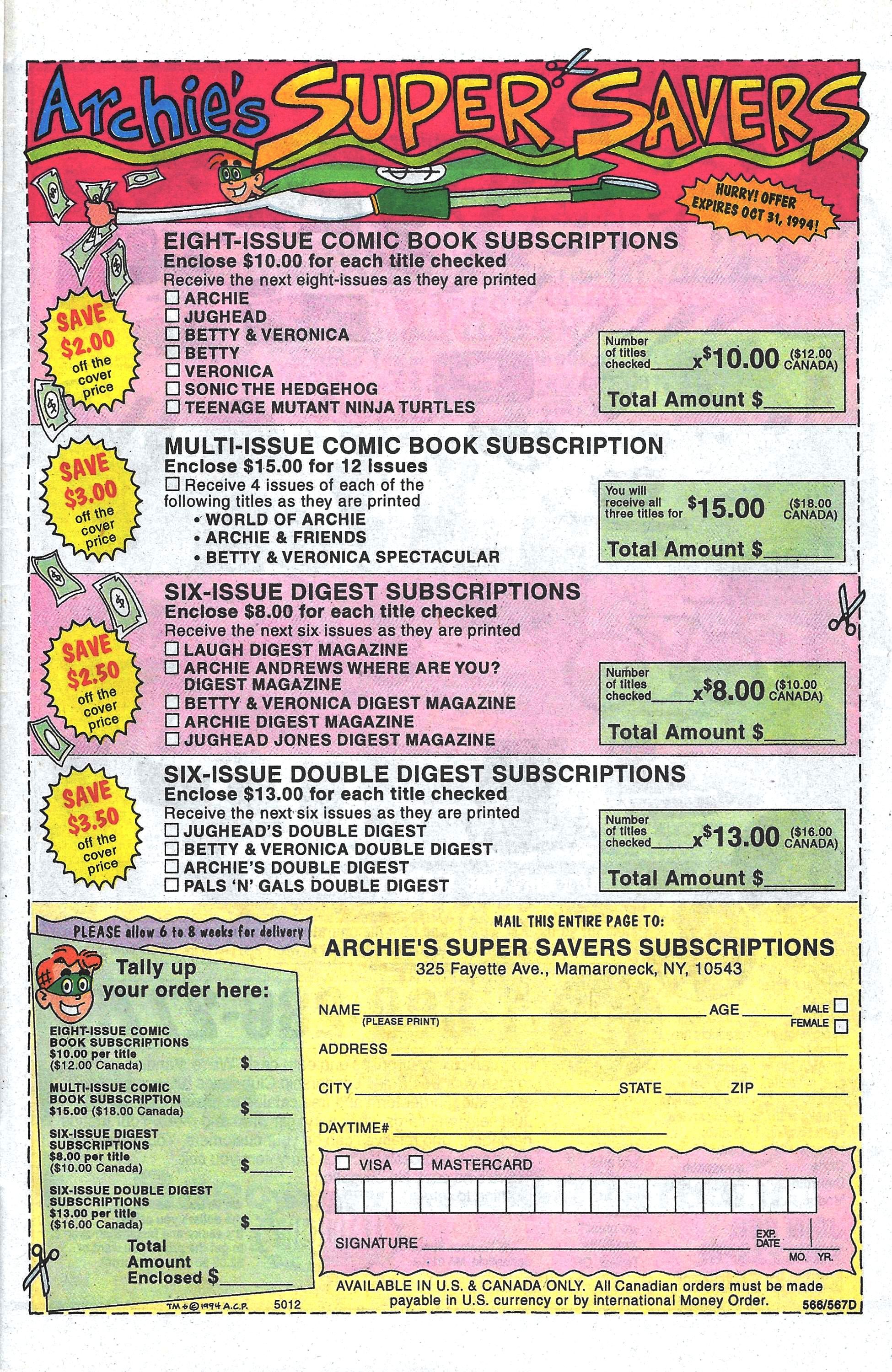 Read online Archie & Friends (1992) comic -  Issue #11 - 33