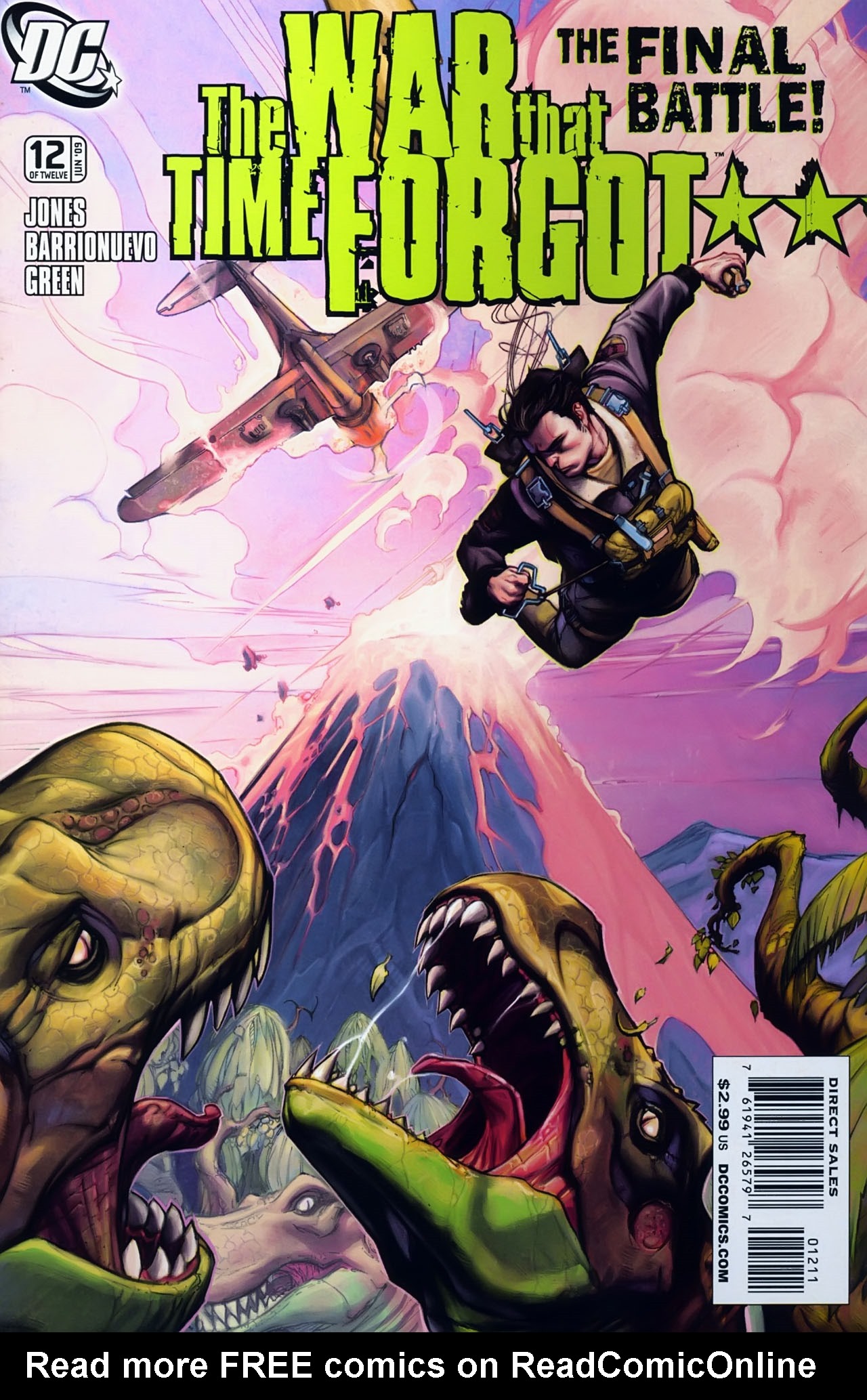 Read online The War That Time Forgot comic -  Issue #12 - 1