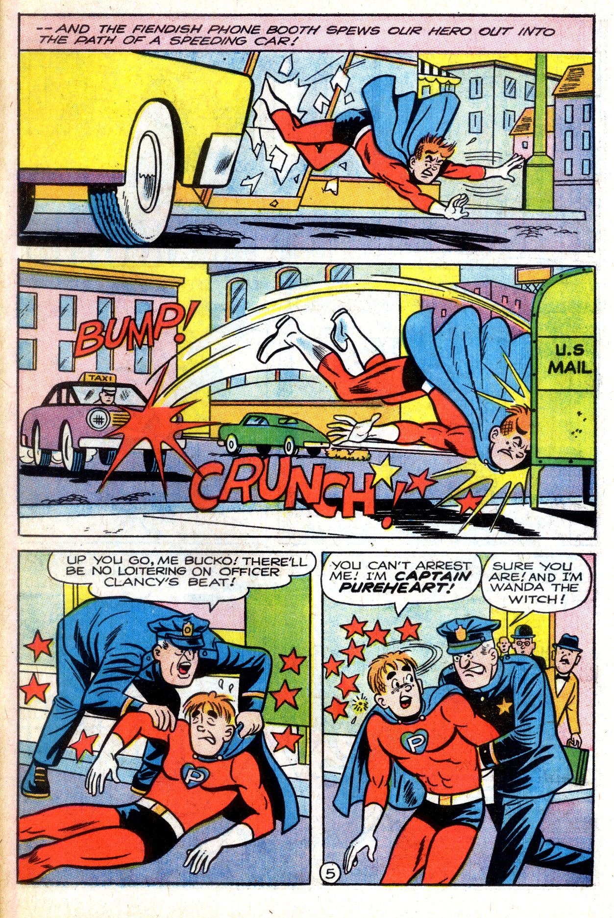 Read online Archie as Captain Pureheart comic -  Issue #5 - 23