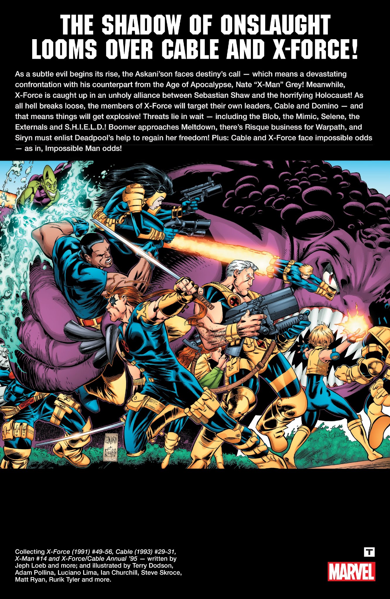 Read online Cable & X-Force: Onslaught Rising comic -  Issue # TPB - 321