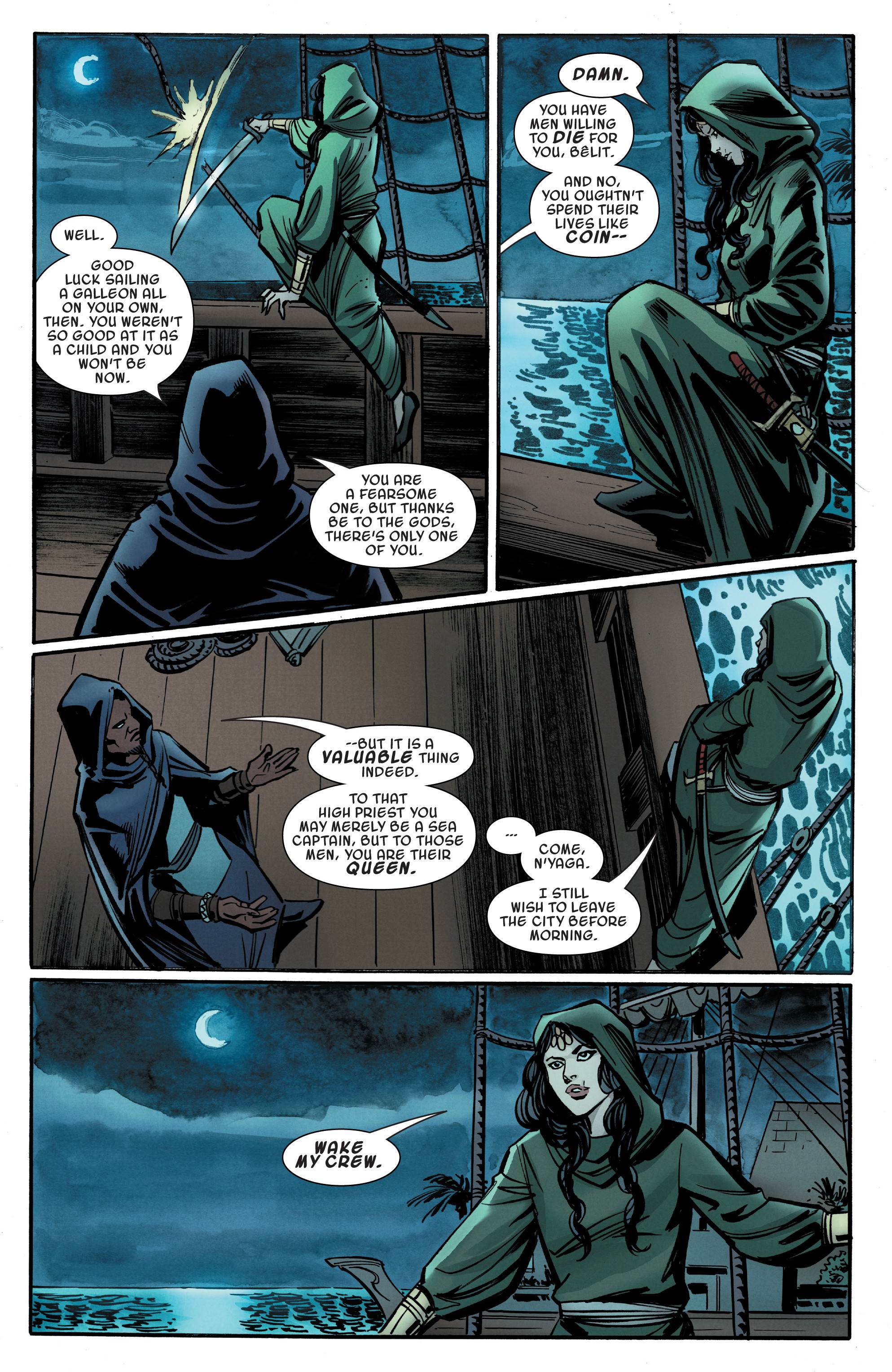 Read online Age of Conan: Belit, Queen of the Black Coast comic -  Issue #4 - 16