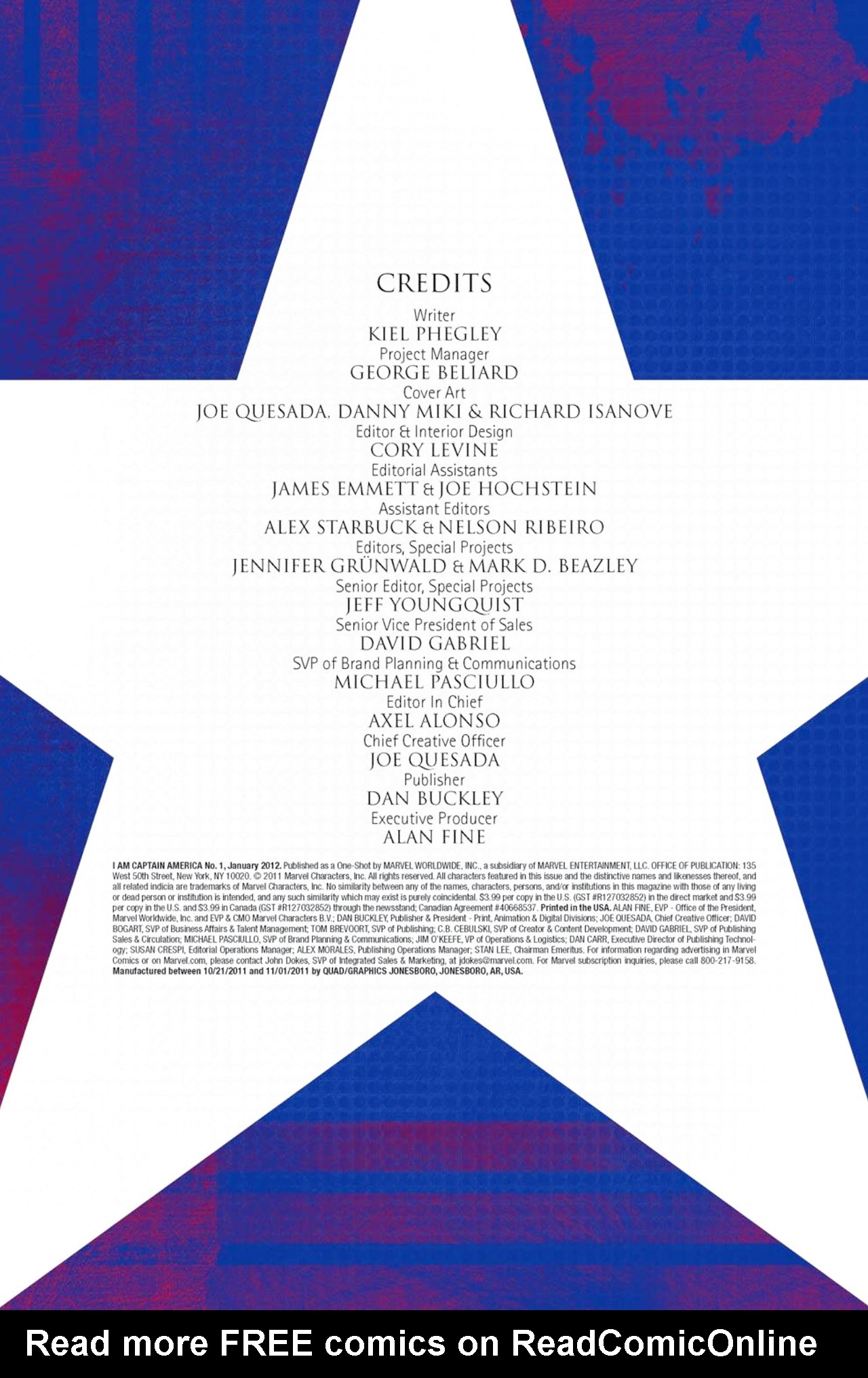 Read online I Am Captain America comic -  Issue # Full - 3