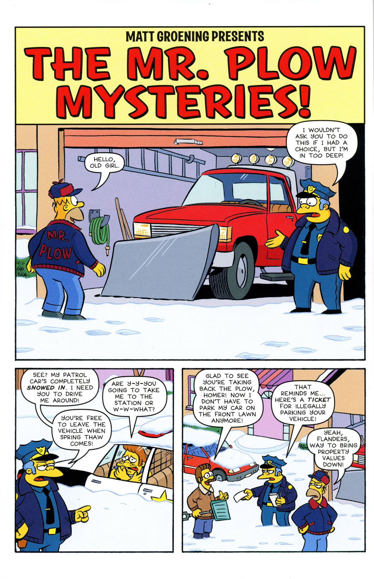 Read online The Simpsons Winter Wingding comic -  Issue #10 - 14