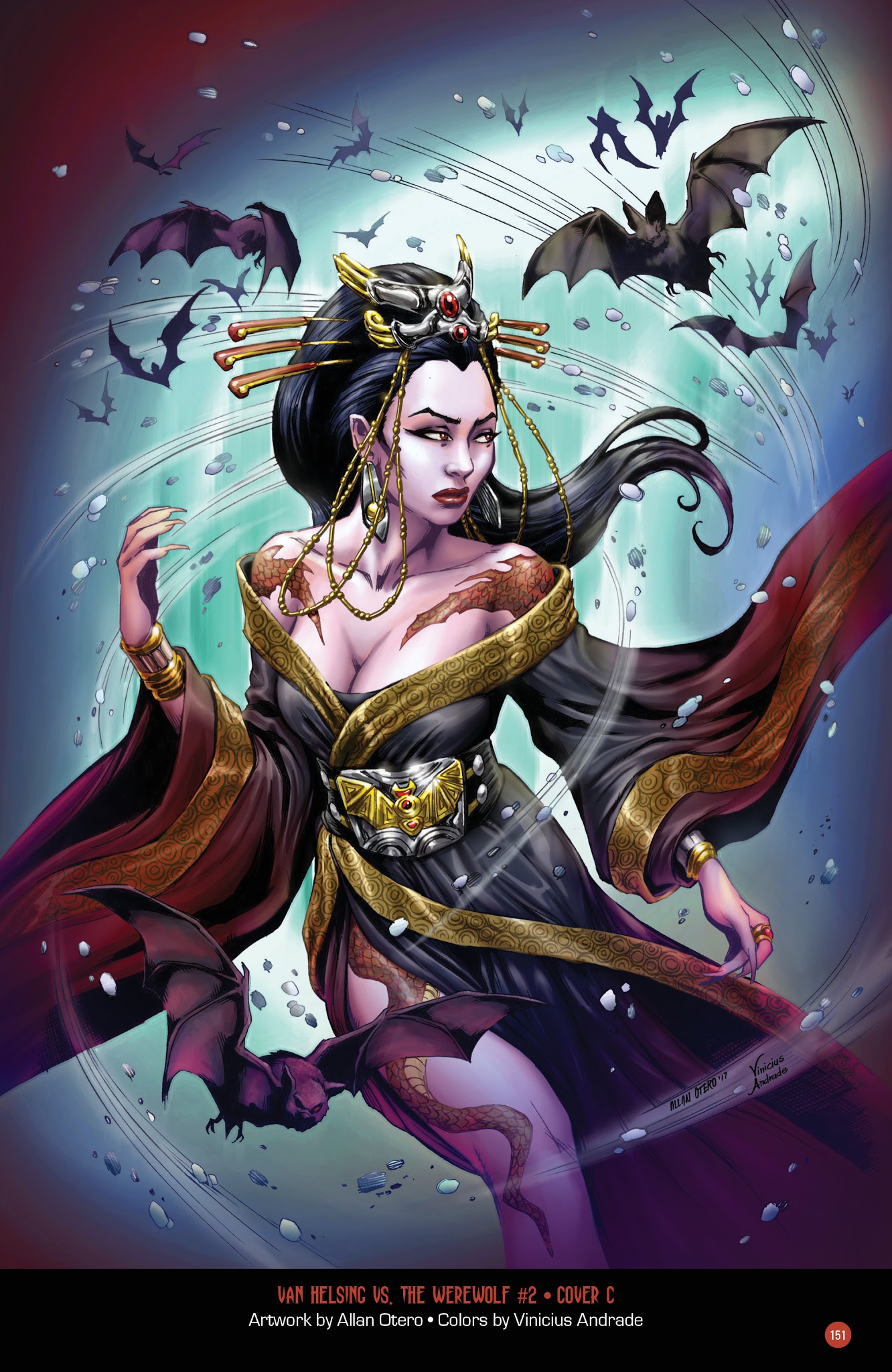 Read online Van Helsing vs. Werewolf comic -  Issue # _TPB 1 - 151