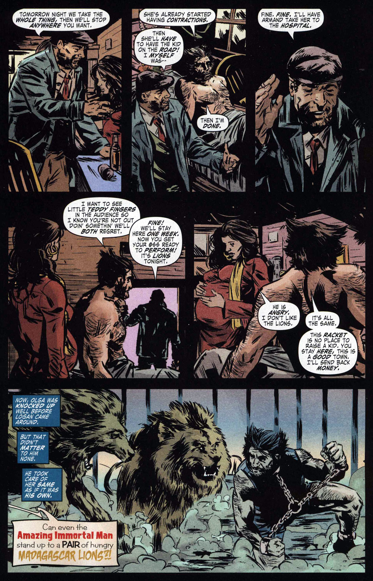 Read online Wolverine: The Amazing Immortal Man & Other Bloody Tales comic -  Issue # Full - 6