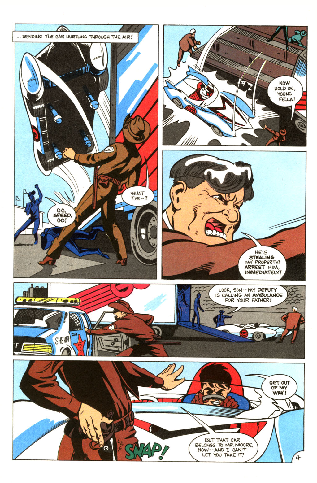 Read online Speed Racer (1987) comic -  Issue #30 - 5
