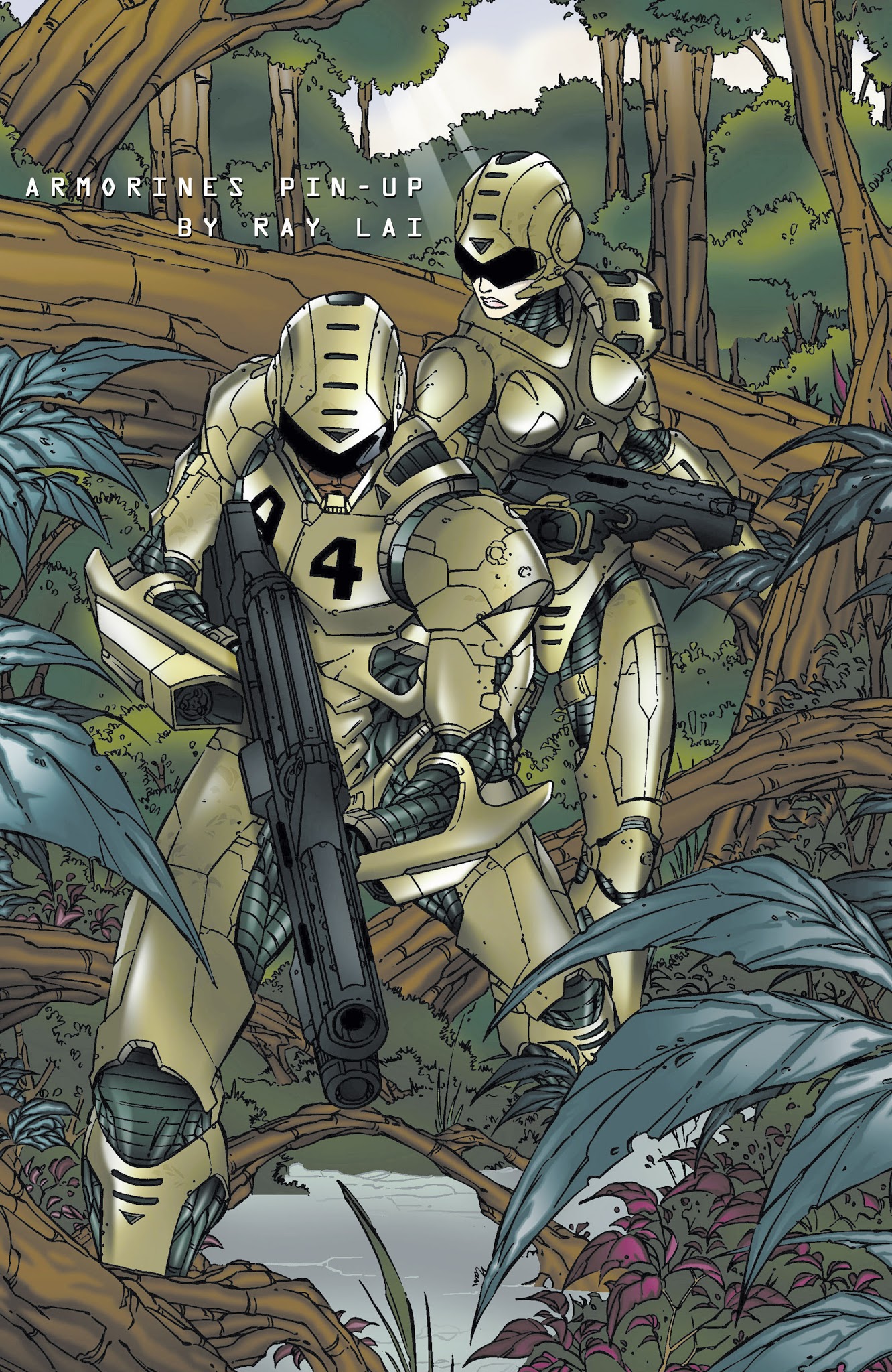 Read online Armorines (1999) comic -  Issue #4 - 27