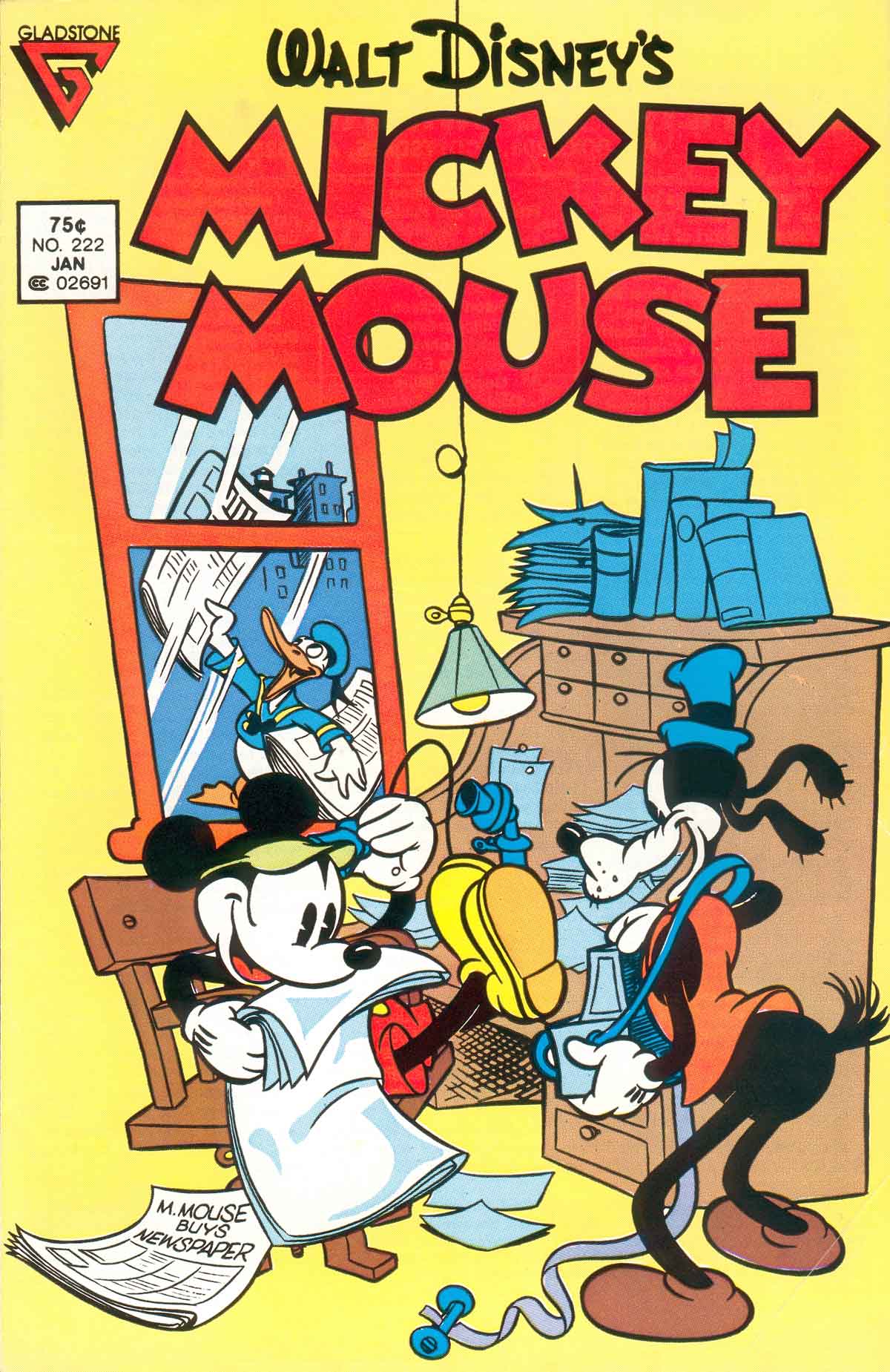 Read online Walt Disney's Mickey Mouse comic -  Issue #222 - 1