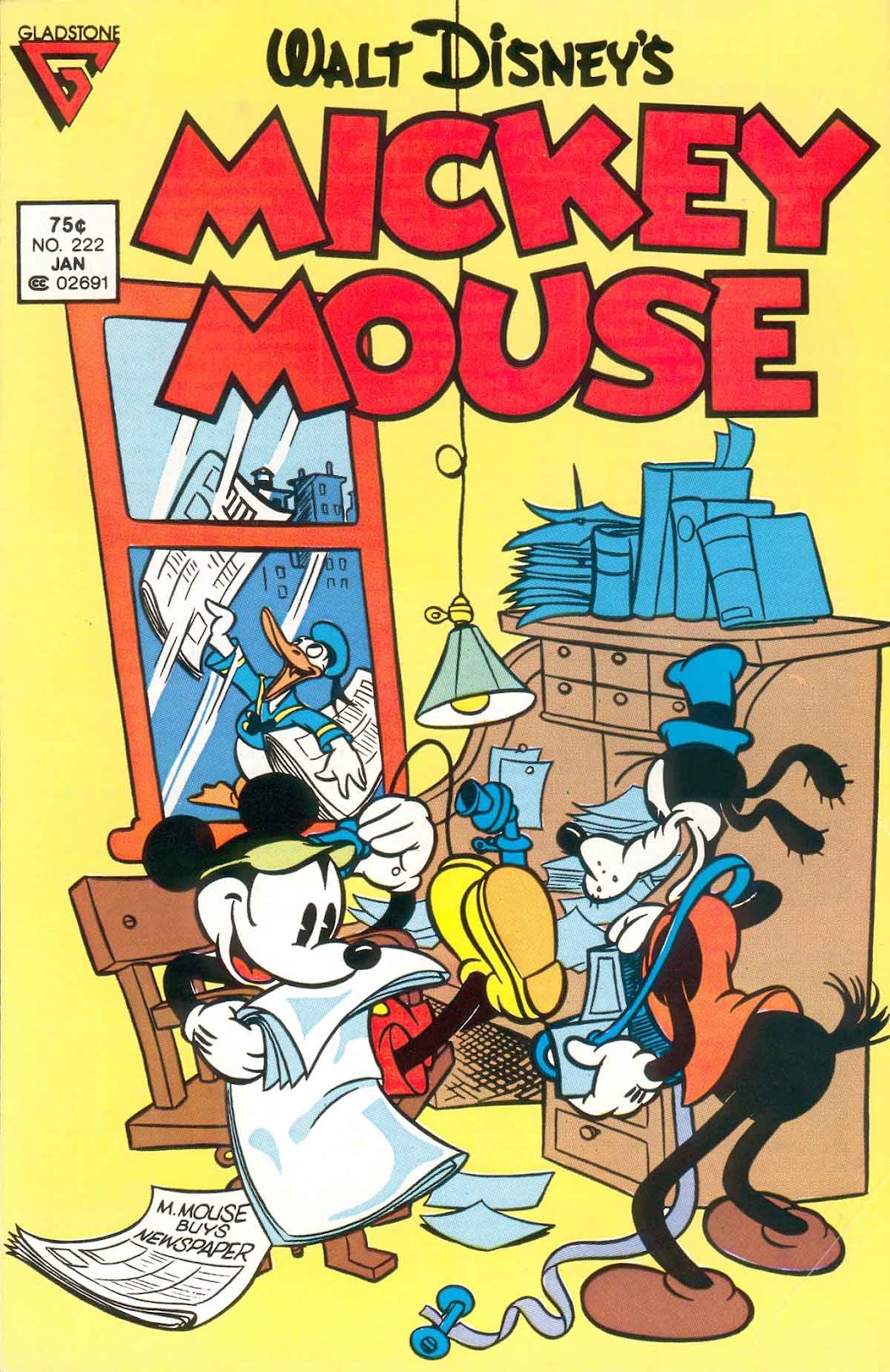 Walt Disney's Mickey Mouse issue 222 - Page 1