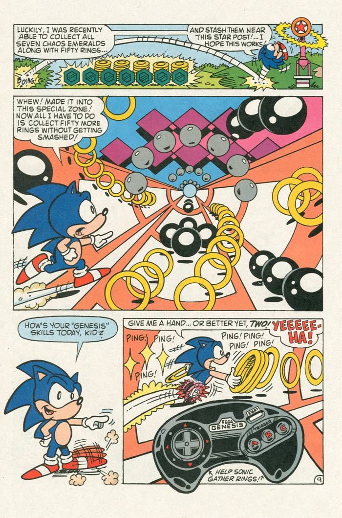 Read online Sonic Super Special comic -  Issue #3 - Sonic Firsts - 33