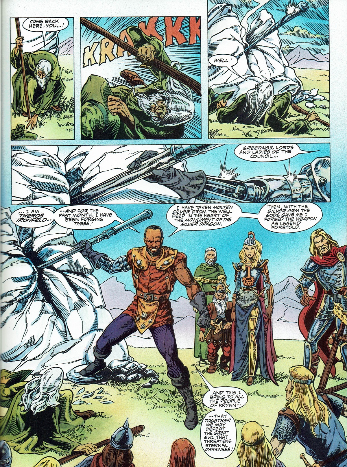 Read online Dragonlance Saga comic -  Issue #5 - 29