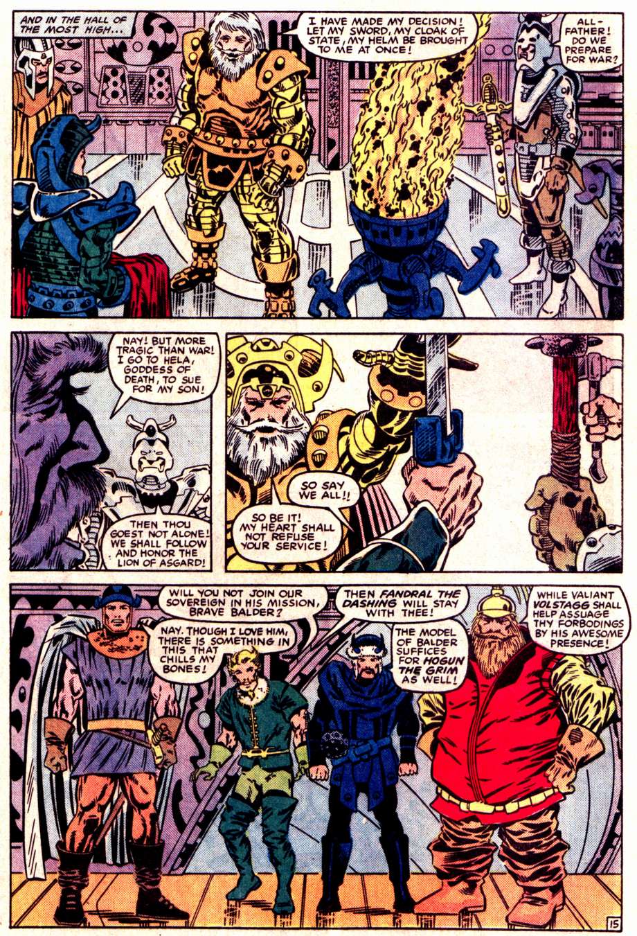 Read online What If? (1977) comic -  Issue #47 - Loki had found The hammer of Thor - 16