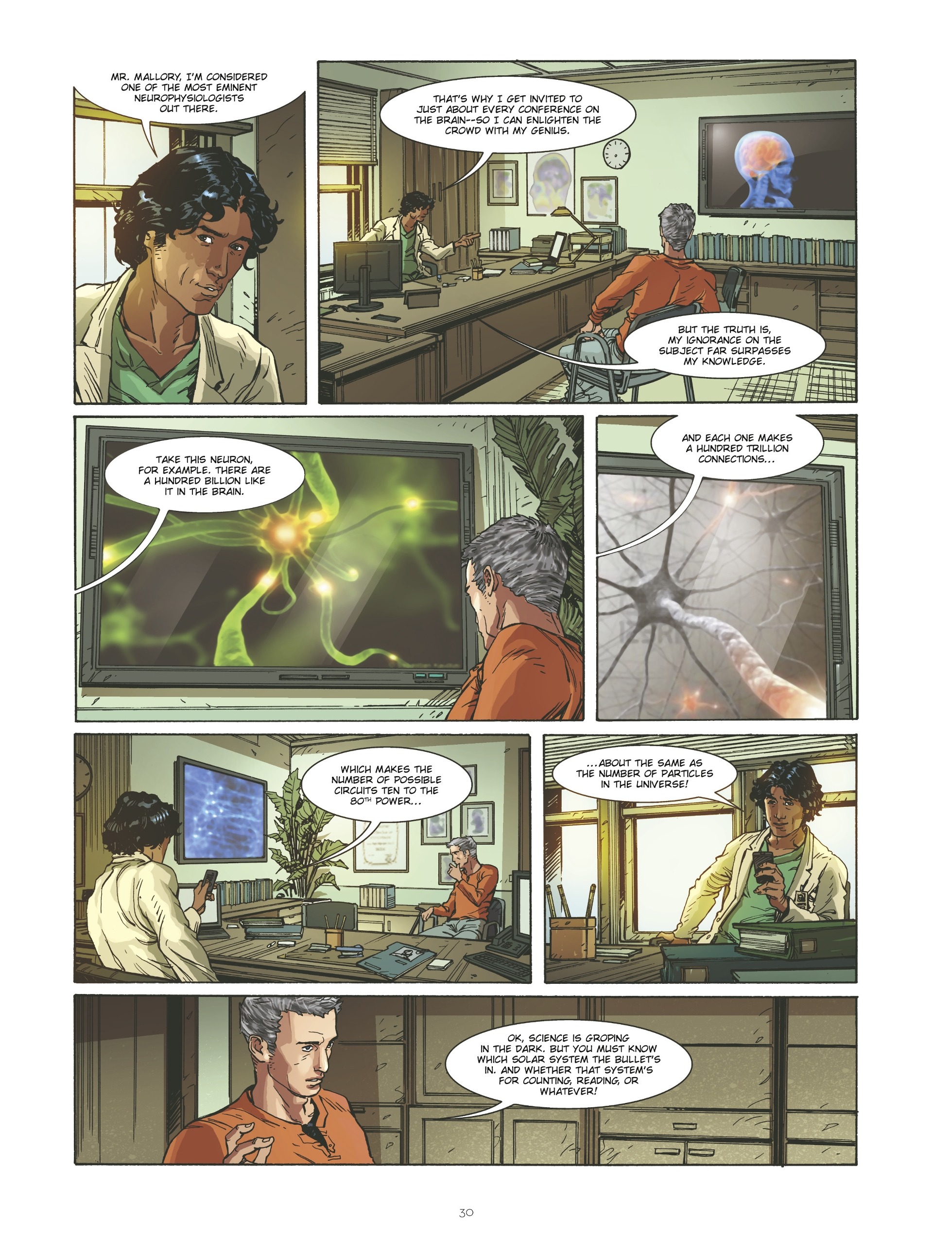Read online Synchronic comic -  Issue #1 - 30
