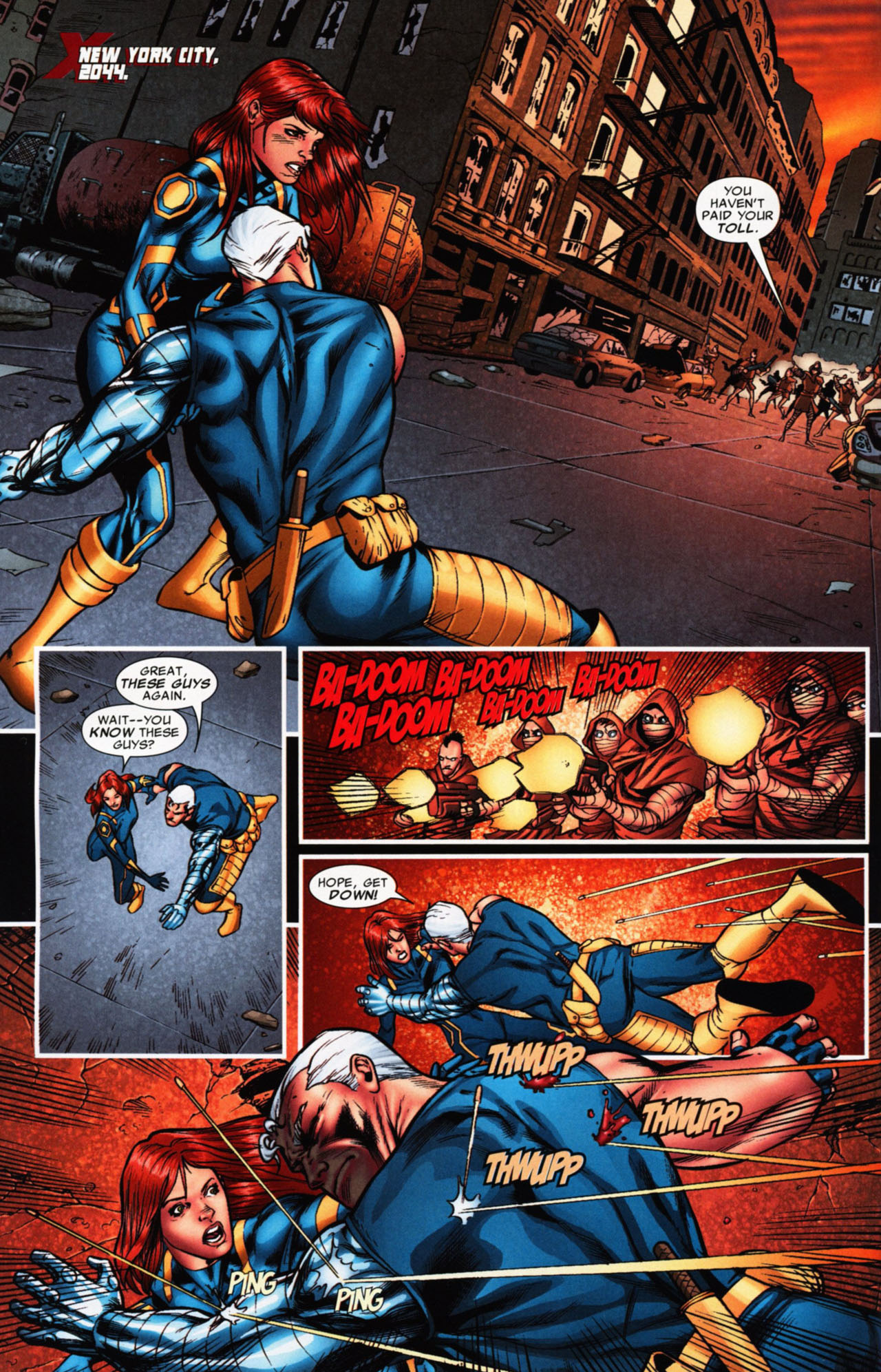 Read online Cable (2008) comic -  Issue #23 - 4