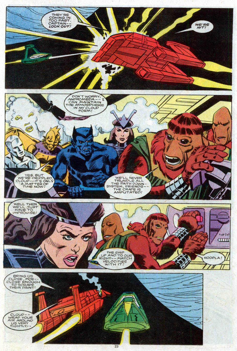 Read online The Defenders (1972) comic -  Issue #150 - 23