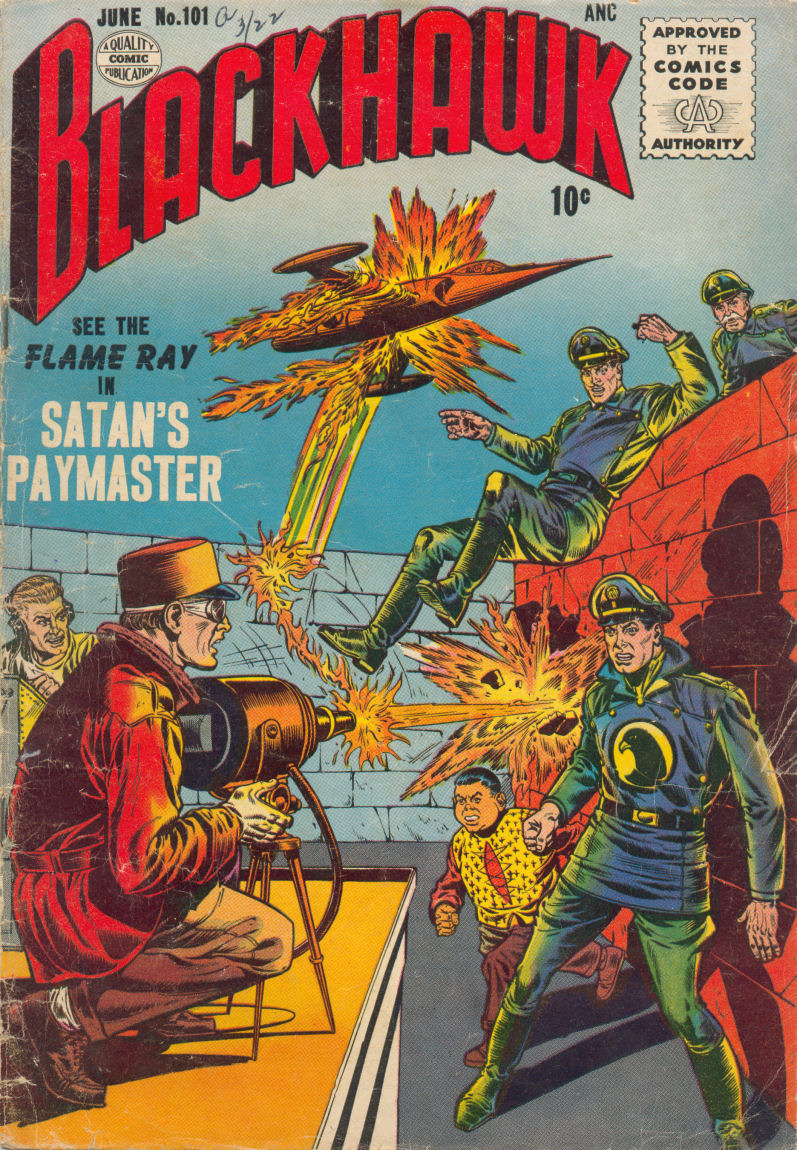 Read online Blackhawk (1957) comic -  Issue #101 - 2