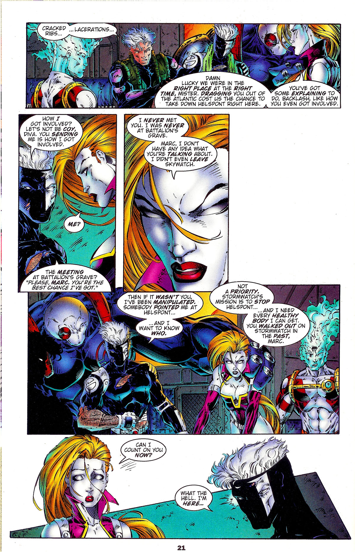 Backlash Issue #8 #8 - English 20