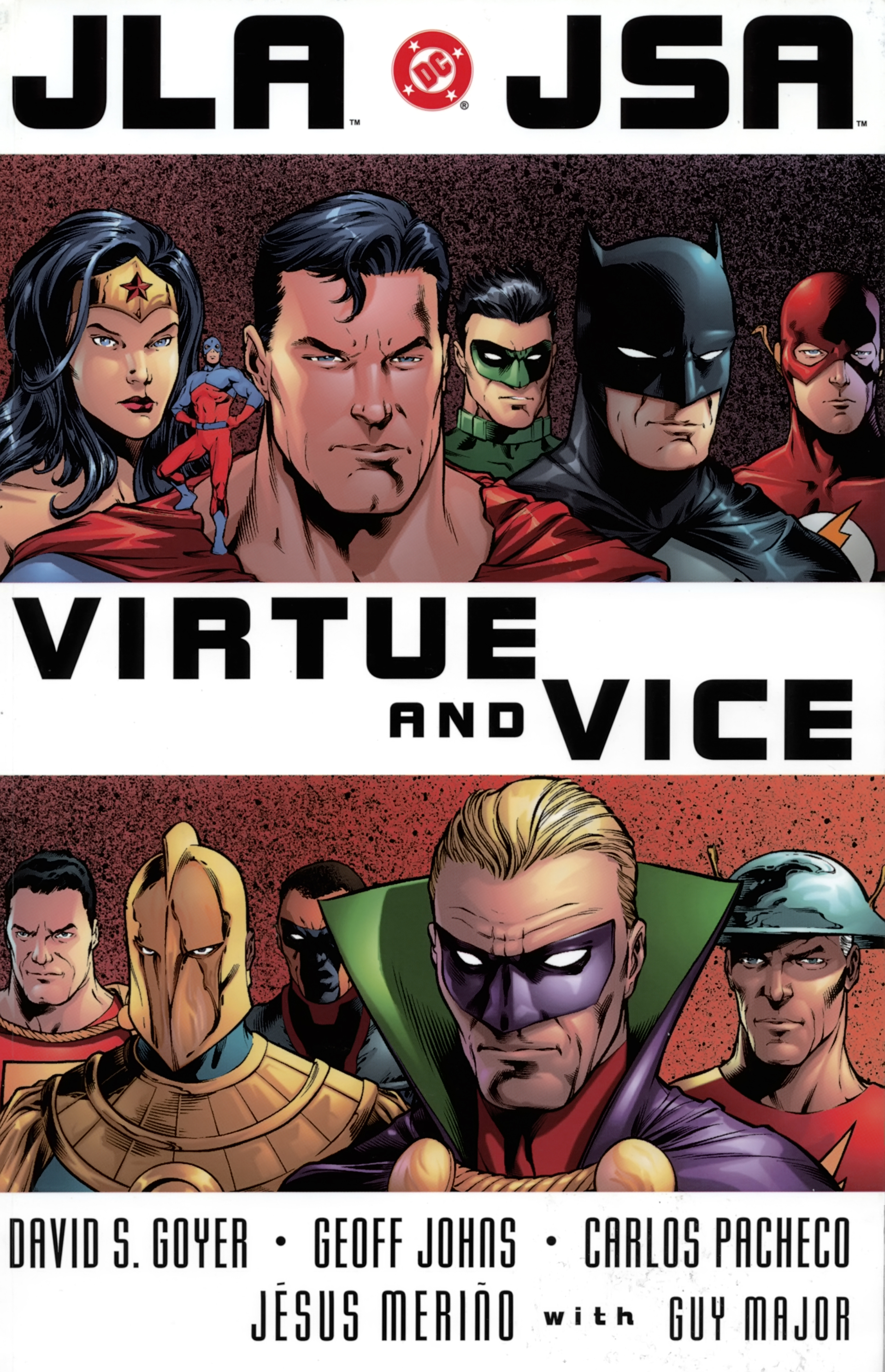 Read online JLA/JSA: Virtue and Vice comic -  Issue # TPB - 1