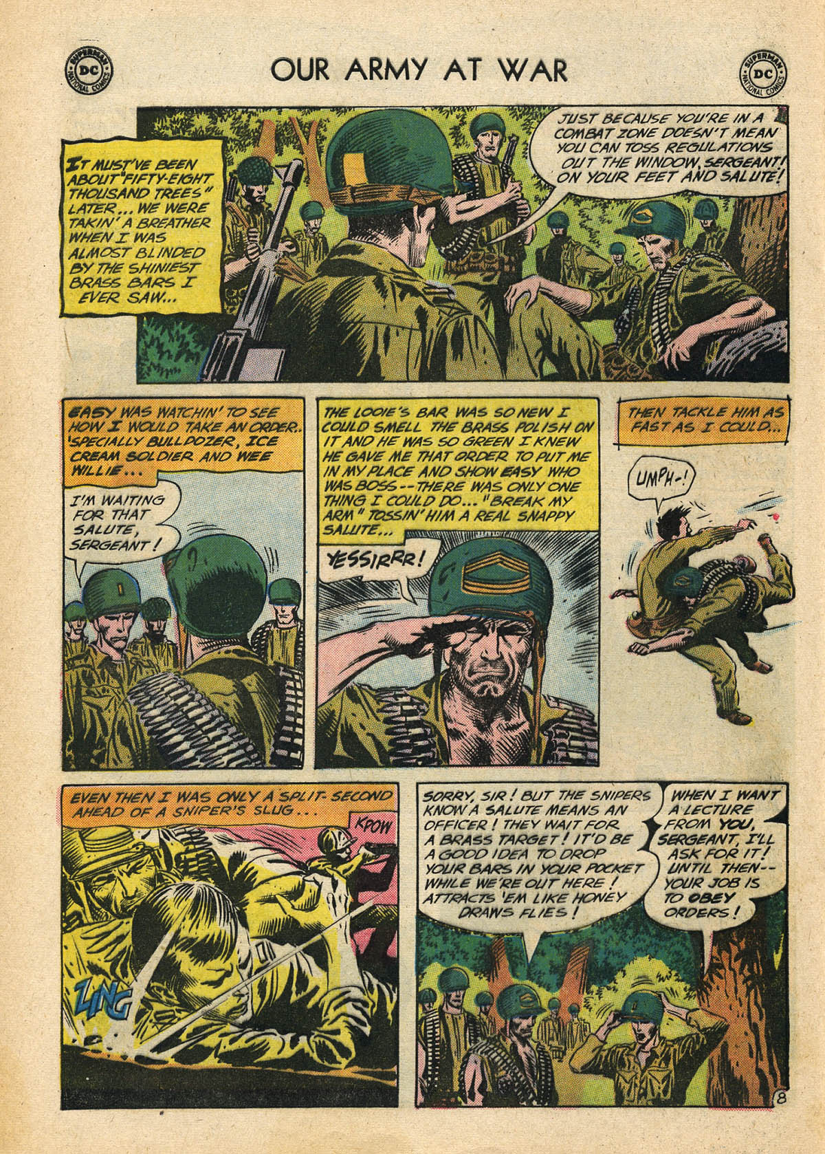 Read online Our Army at War (1952) comic -  Issue #110 - 12