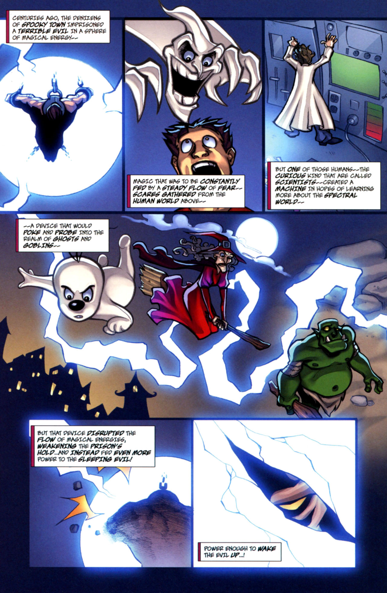 Read online Casper and the Spectrals comic -  Issue #3 - 3