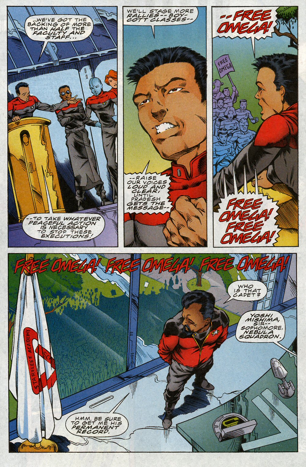 Read online Star Trek: Starfleet Academy (1996) comic -  Issue #12 - 6