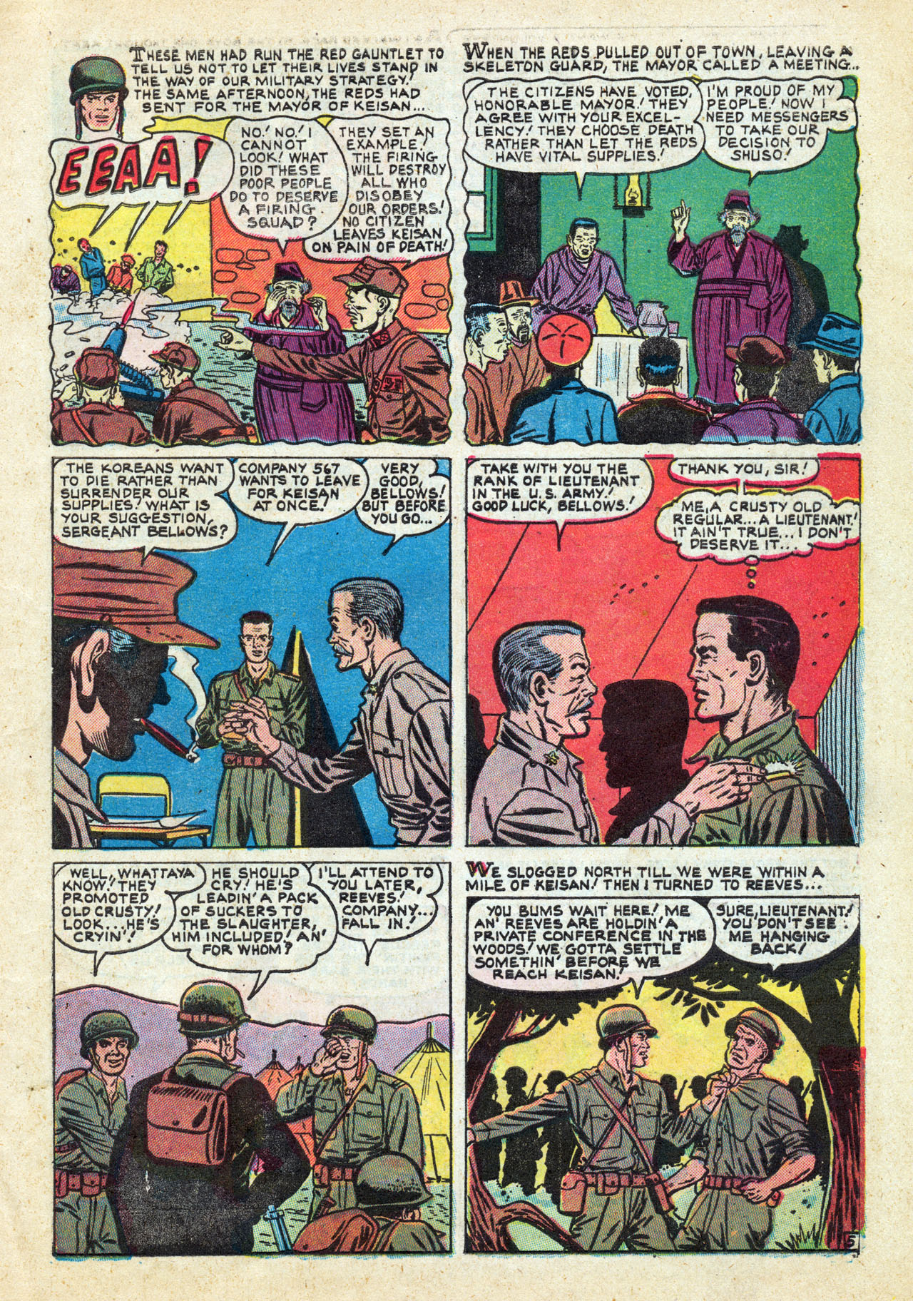 Read online War Comics comic -  Issue #5 - 7