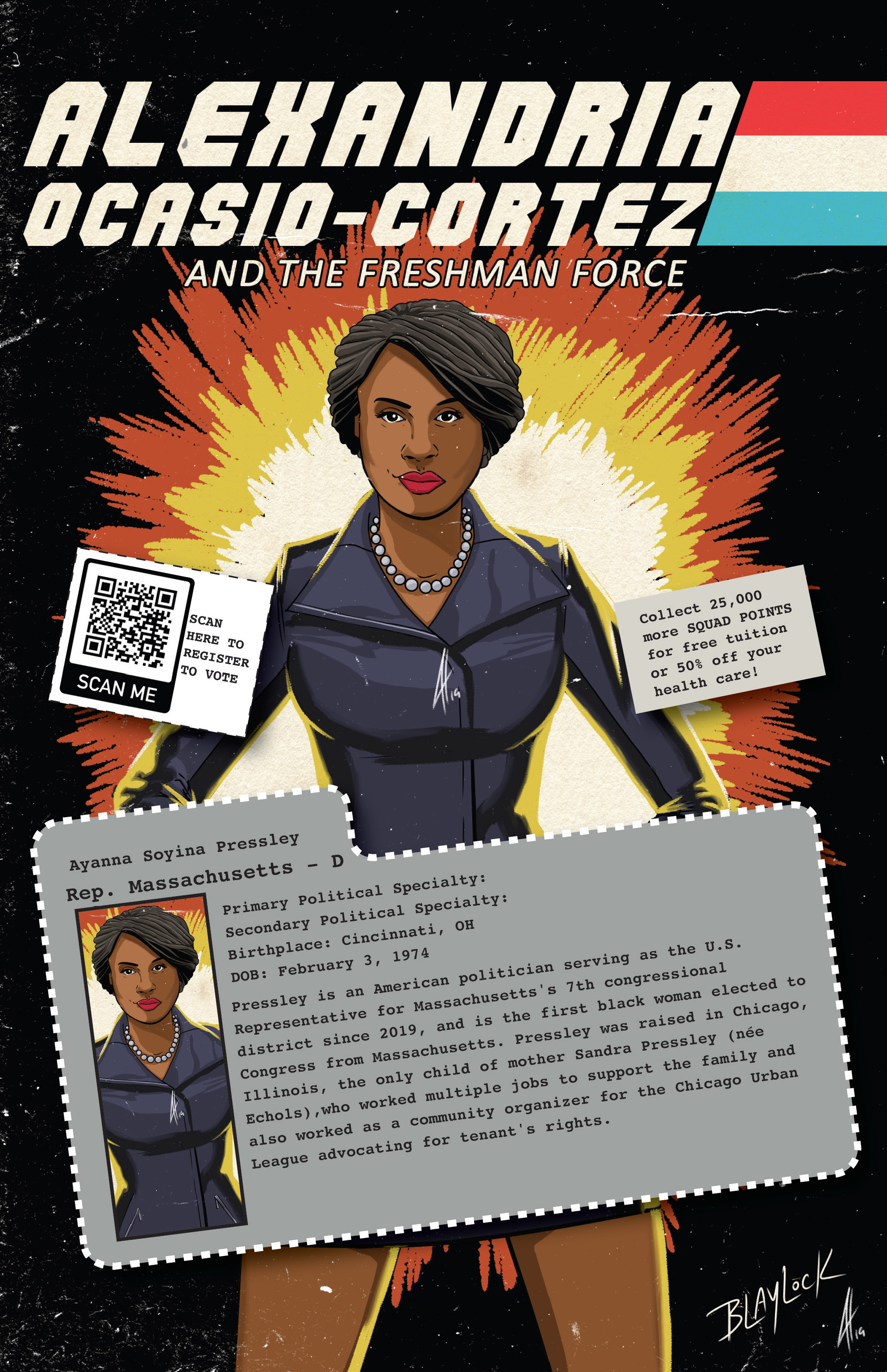 Read online Alexandria Ocasio-Cortez and the Freshman Force: Squad Special comic -  Issue # Full - 17