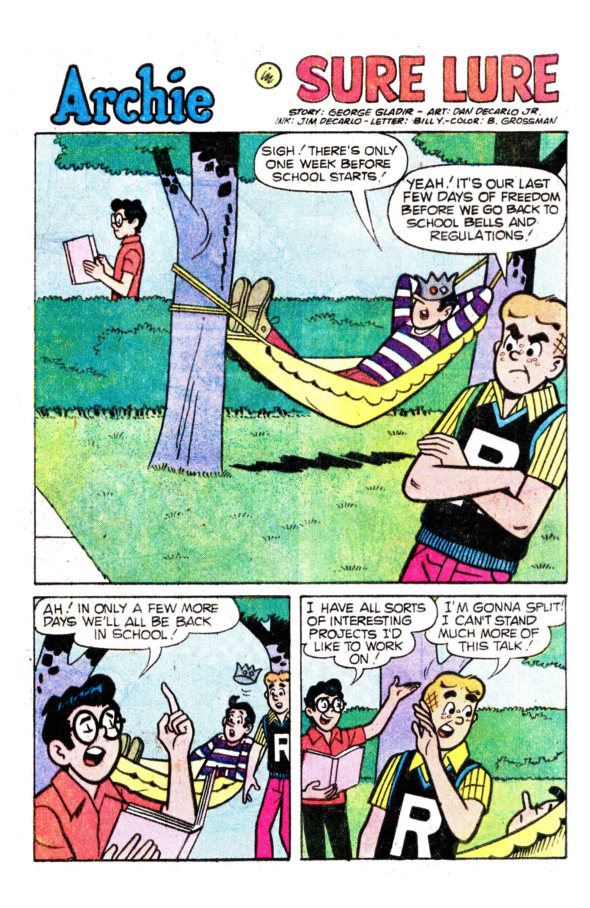 Read online Archie (1960) comic -  Issue #299 - 21