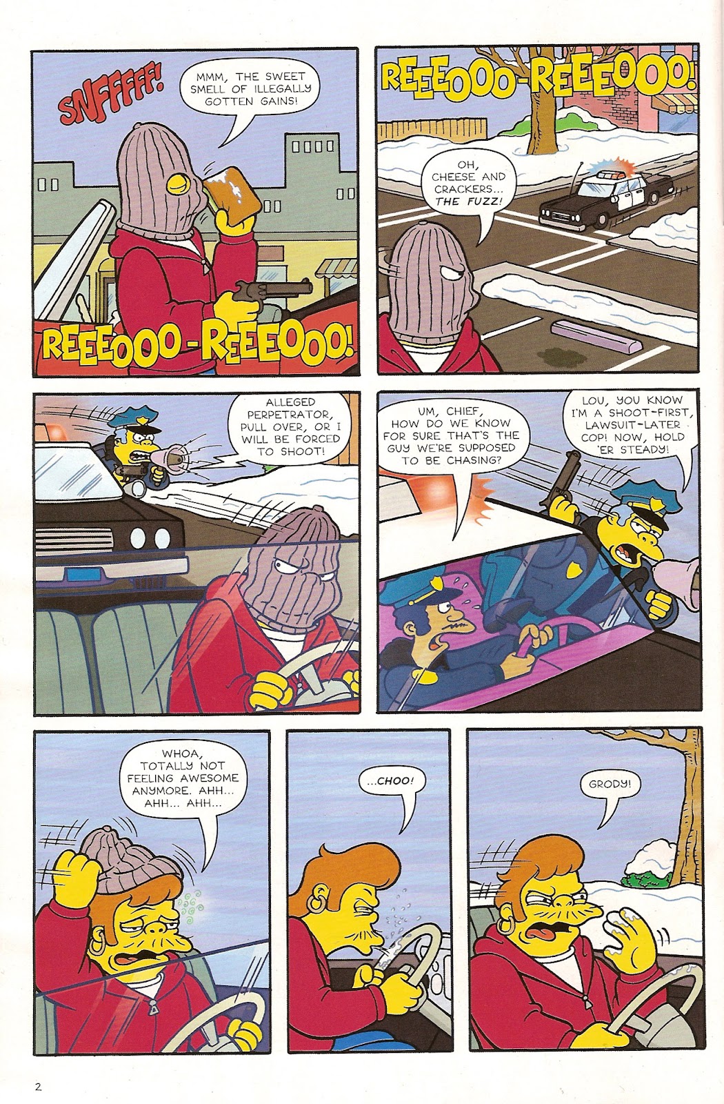 The Simpsons Winter Wingding issue 5 - Page 4