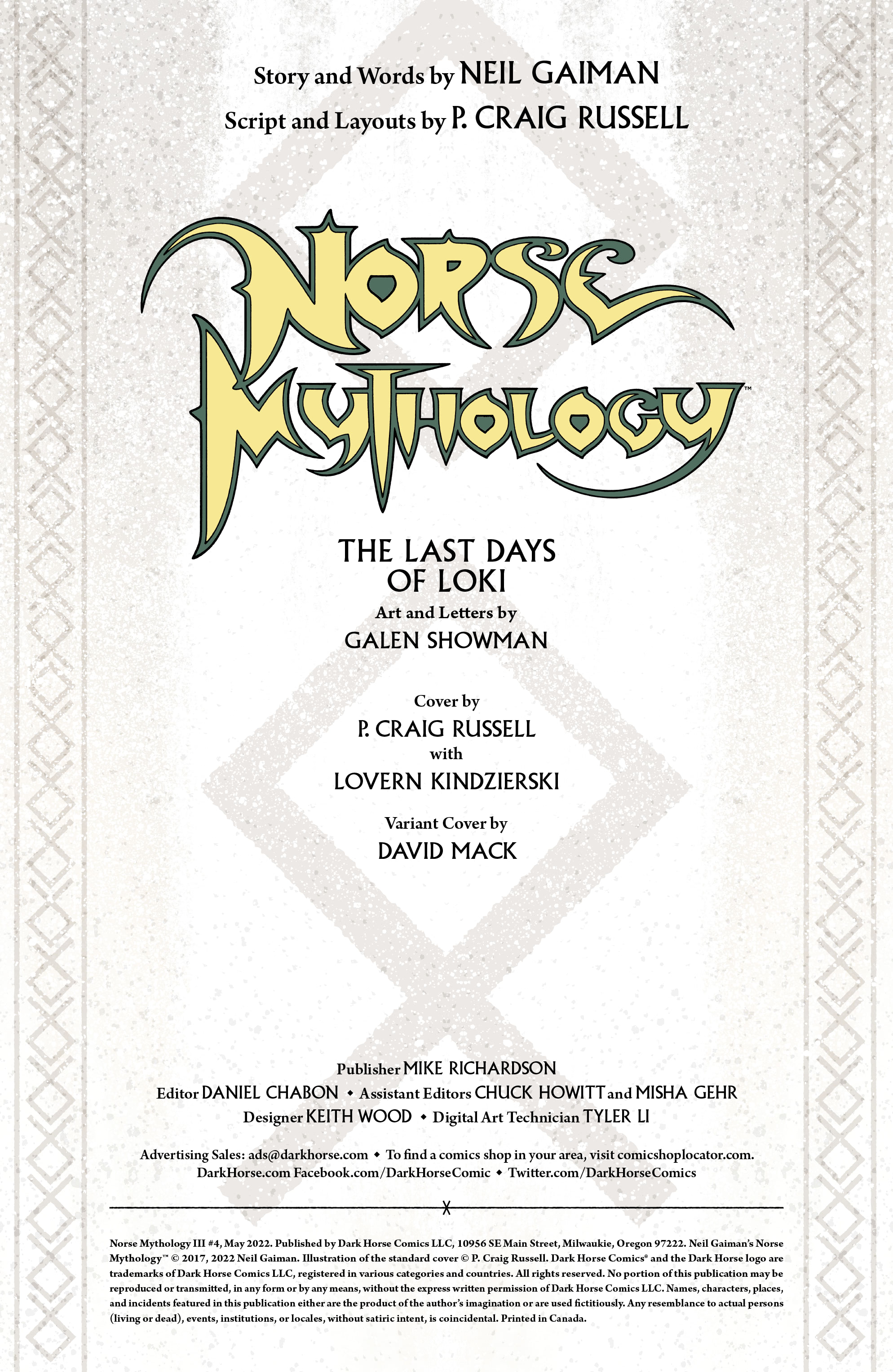 Read online Norse Mythology III comic -  Issue #4 - 2
