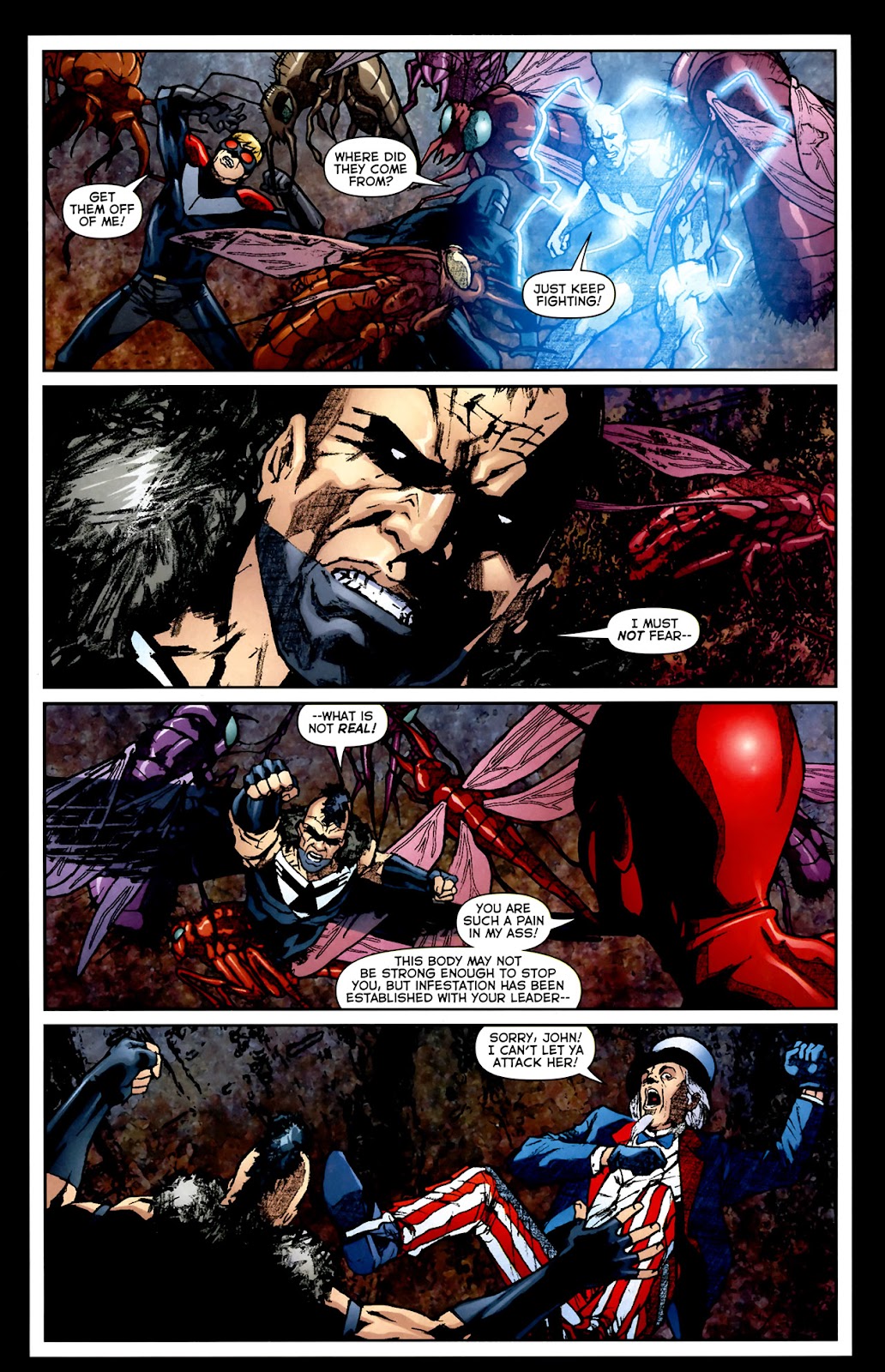 Uncle Sam and the Freedom Fighters (2007) issue 6 - Page 21