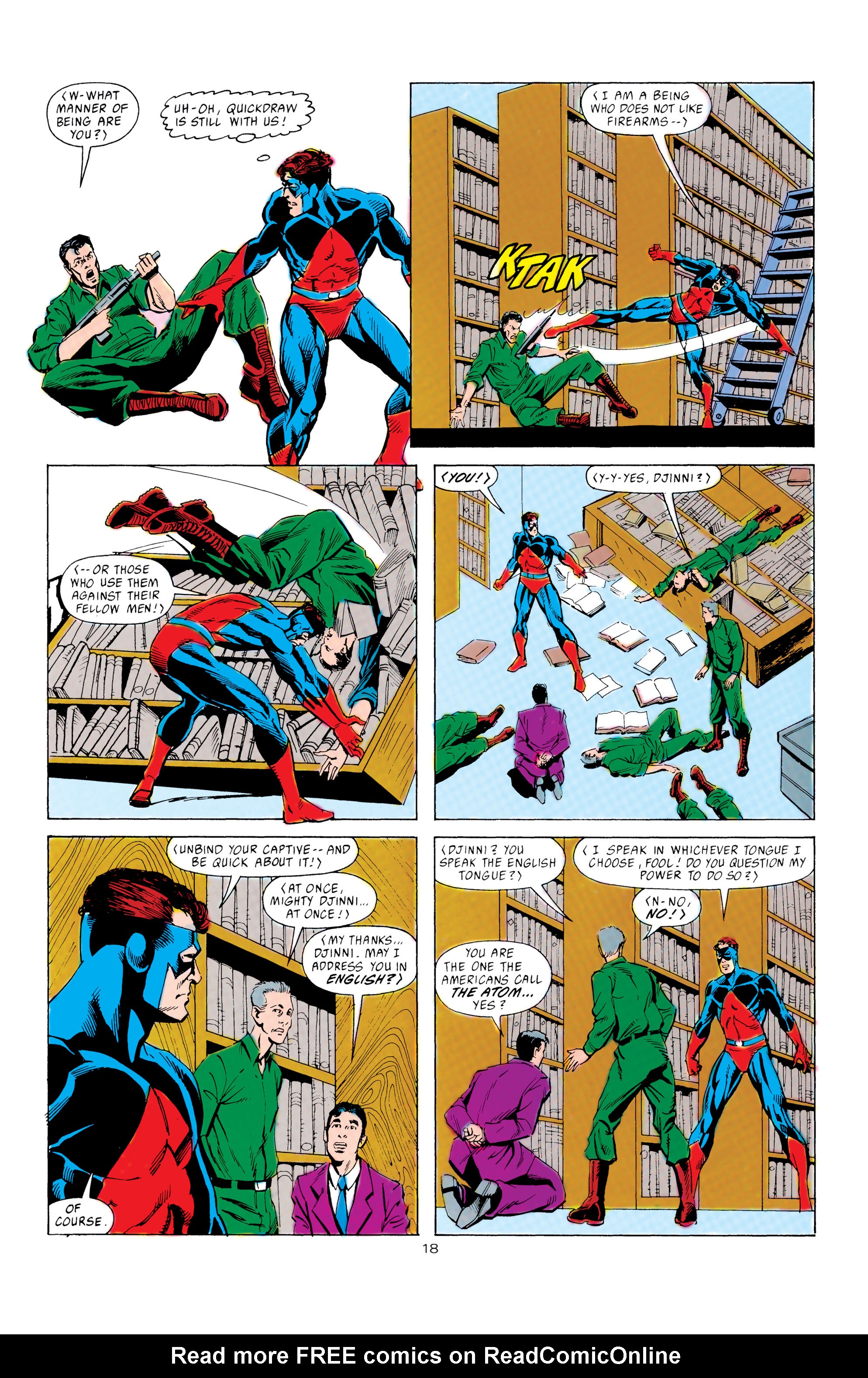 Read online Power of the Atom comic -  Issue #2 - 19