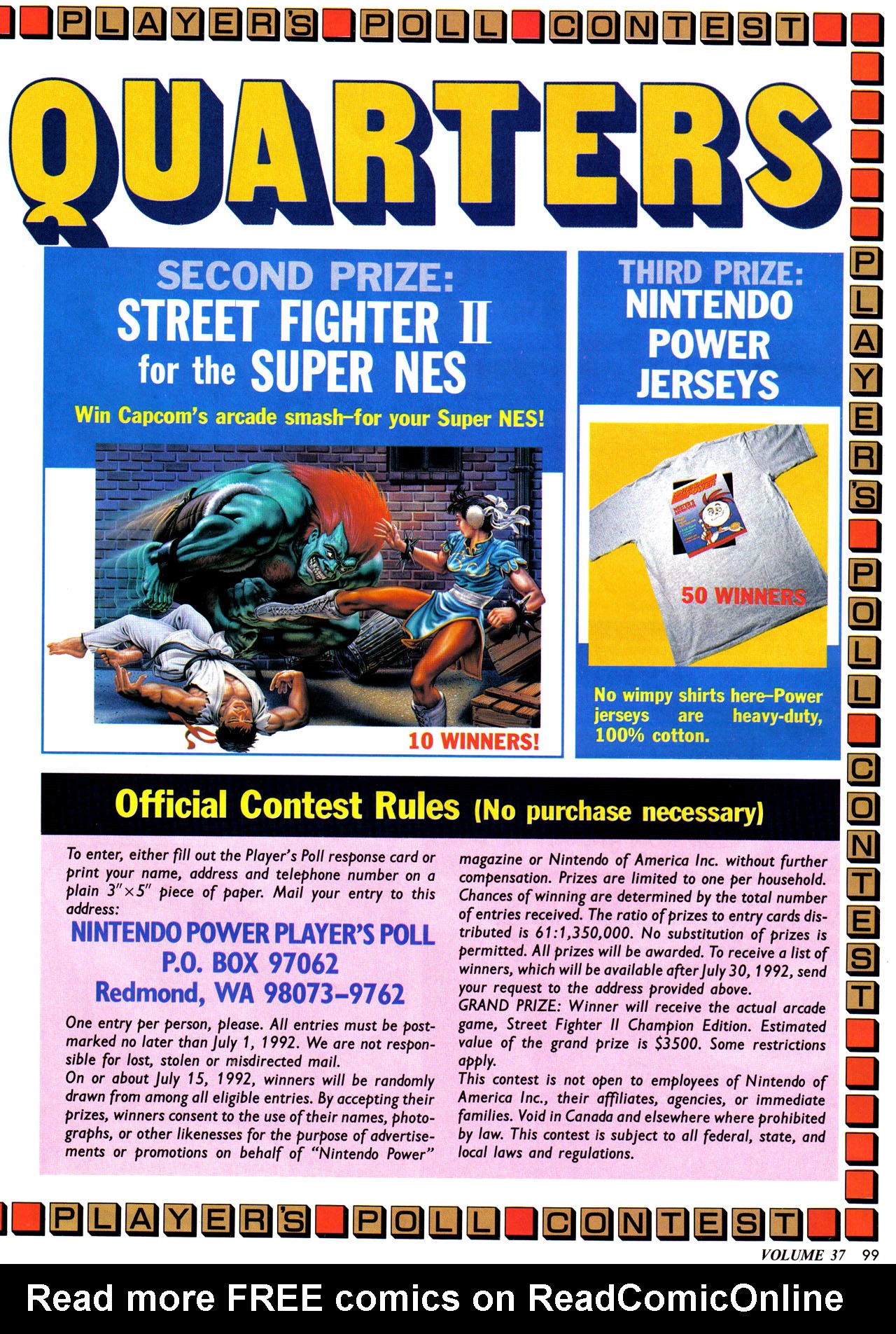 Read online Nintendo Power comic -  Issue #37 - 108