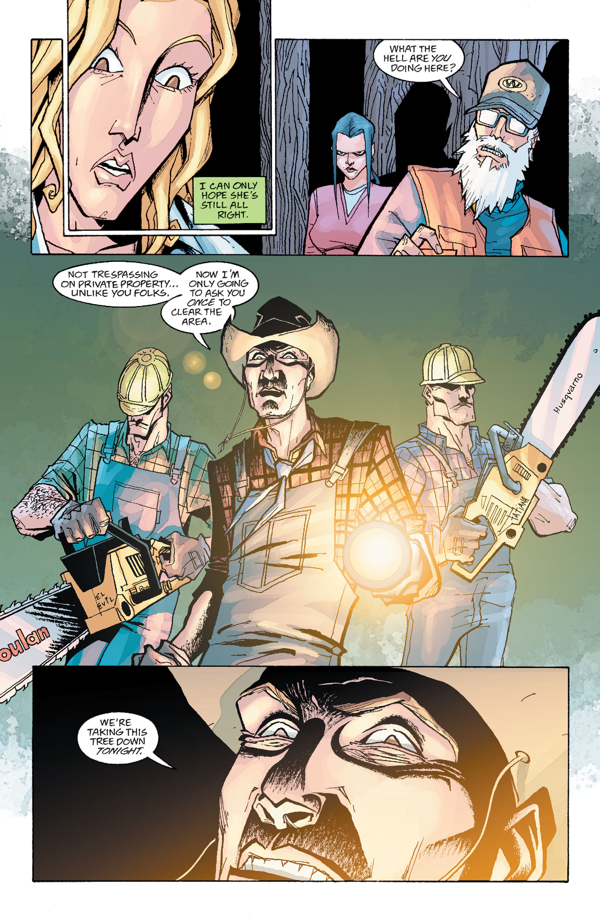 Read online Swamp Thing (2000) comic -  Issue # TPB 2 - 100