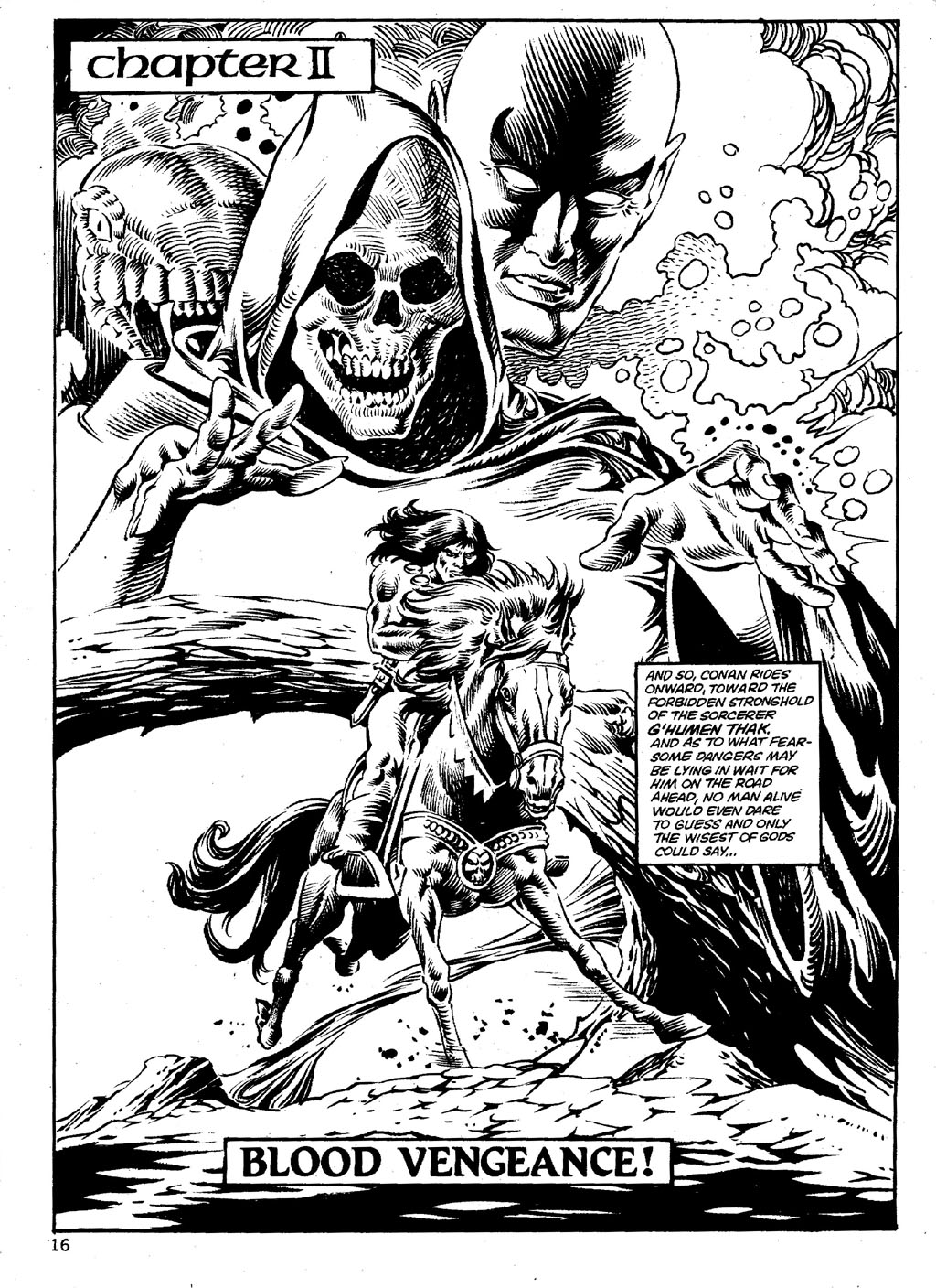 Read online The Savage Sword Of Conan comic -  Issue #85 - 16