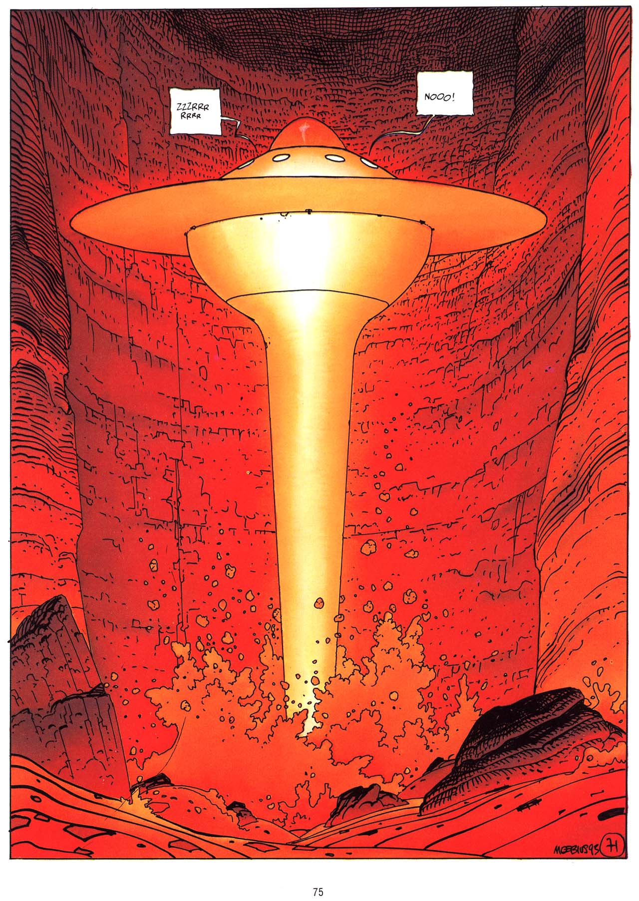 Read online Epic Graphic Novel: Moebius comic -  Issue # TPB 9 - 77