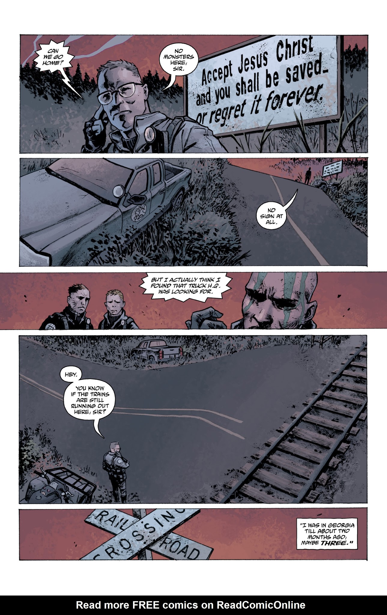 Read online Abe Sapien: Dark and Terrible and The New Race of Man comic -  Issue # TPB - 17