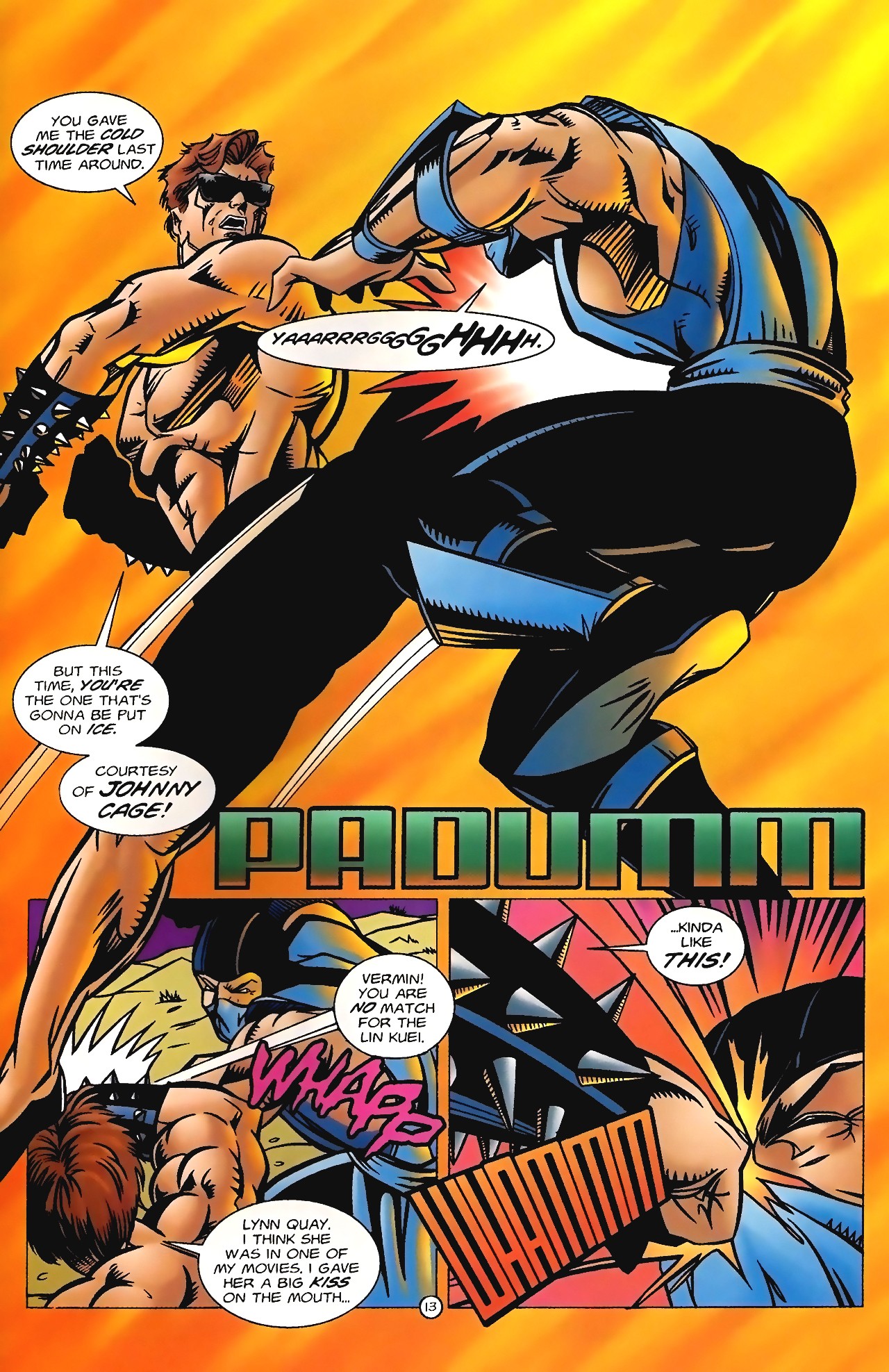 Read online Mortal Kombat (1994) comic -  Issue #6 - 14