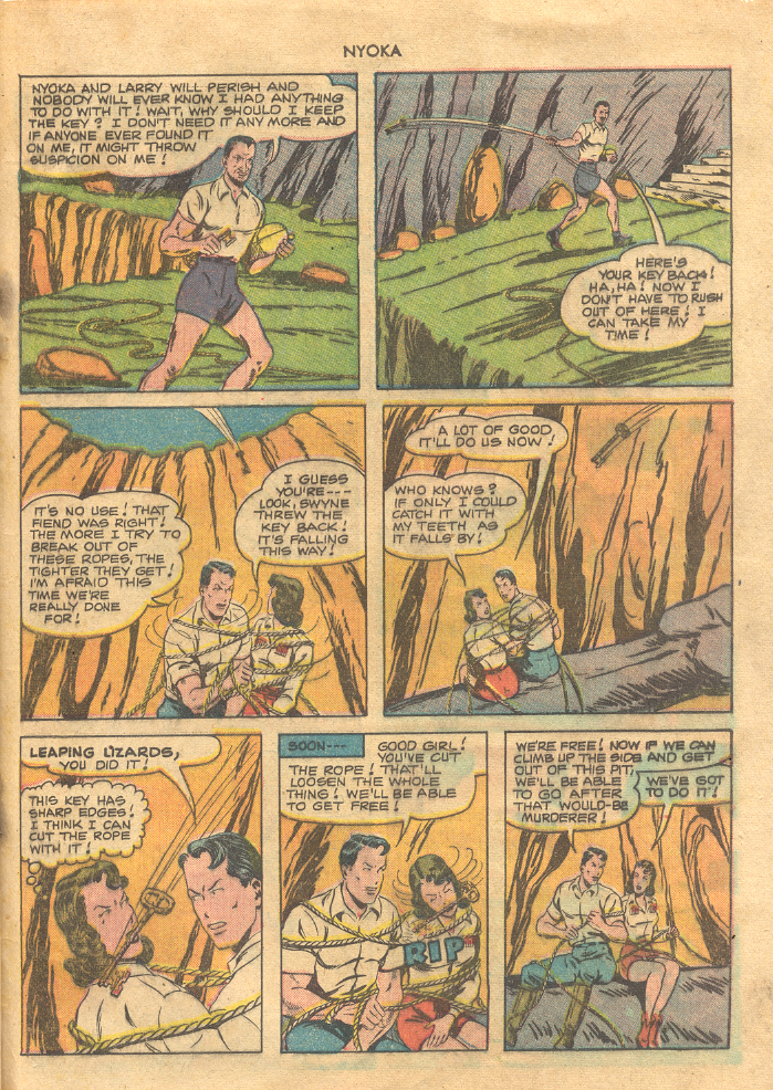 Read online Nyoka the Jungle Girl (1945) comic -  Issue #53 - 49