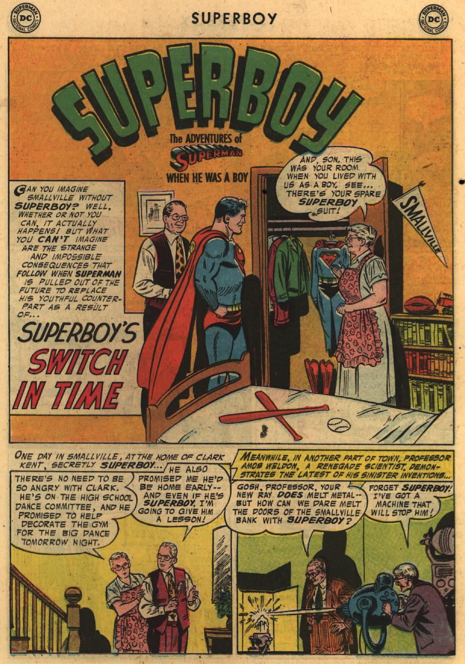 Read online Superboy (1949) comic -  Issue #53 - 23