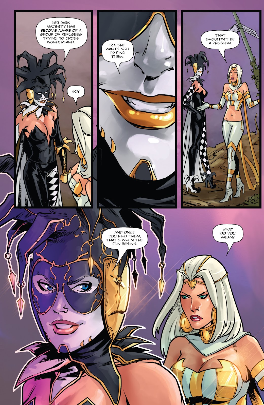 Grimm Fairy Tales presents Age of Darkness issue Full - Page 153